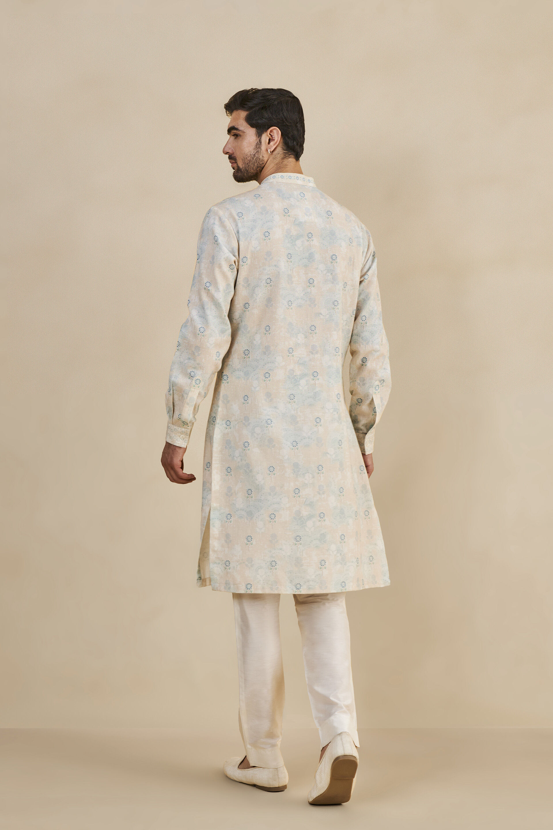 Reeham Kurta - Blue, Blue, image 2