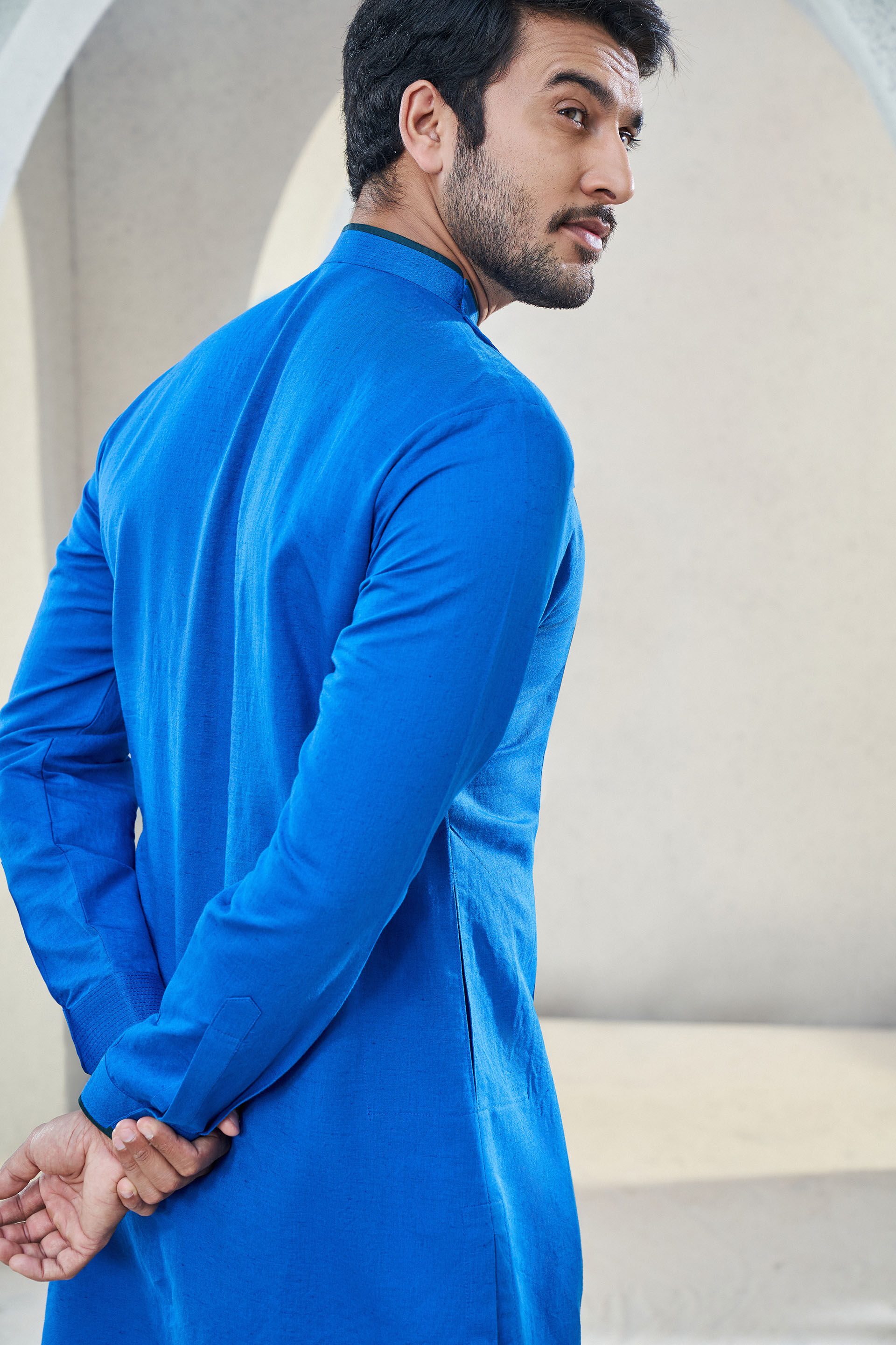 Nayel Kurta - Blue, Blue, image 5