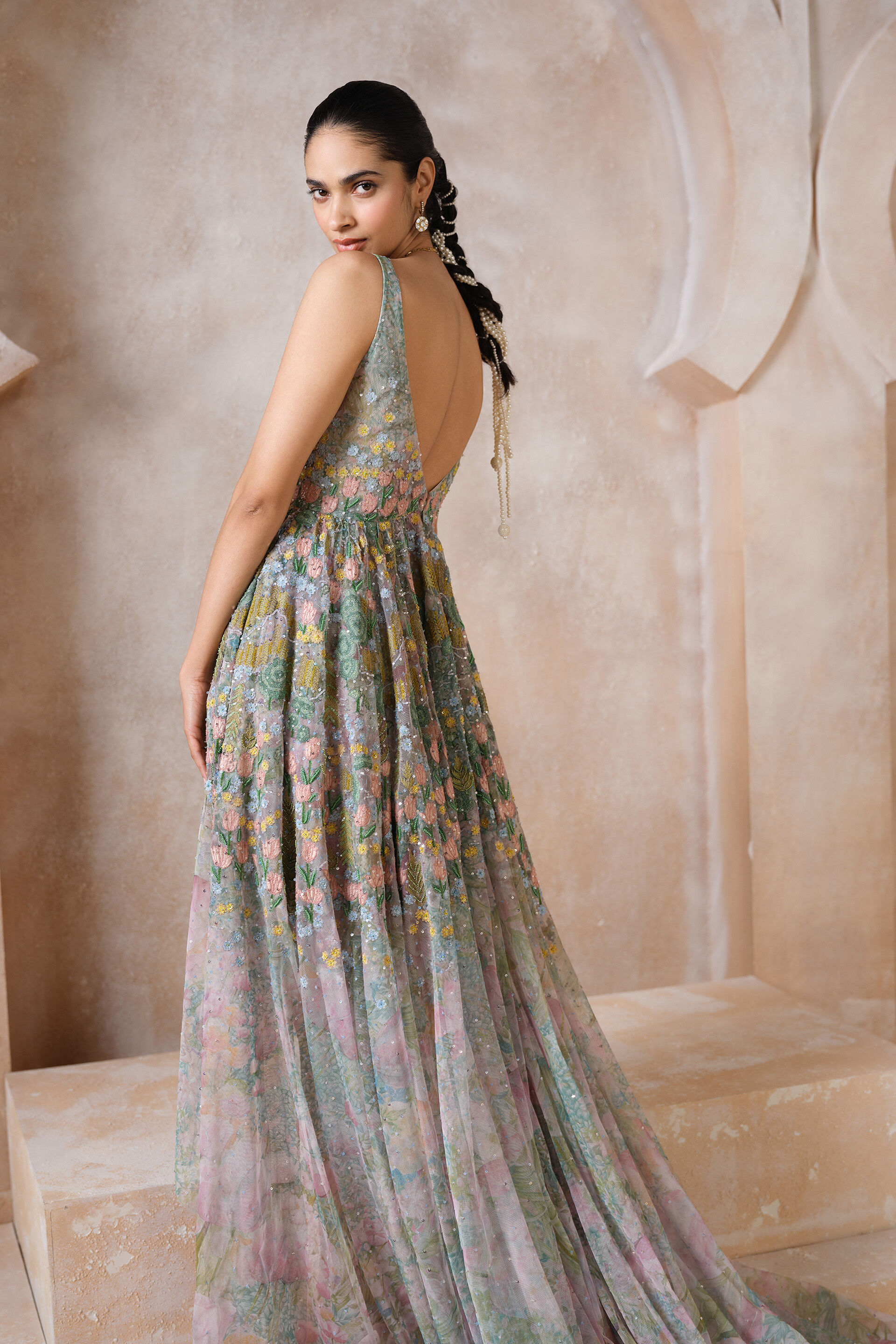 Lakeforest High-Low Gown - Powder Blue, Powder Blue, image 5