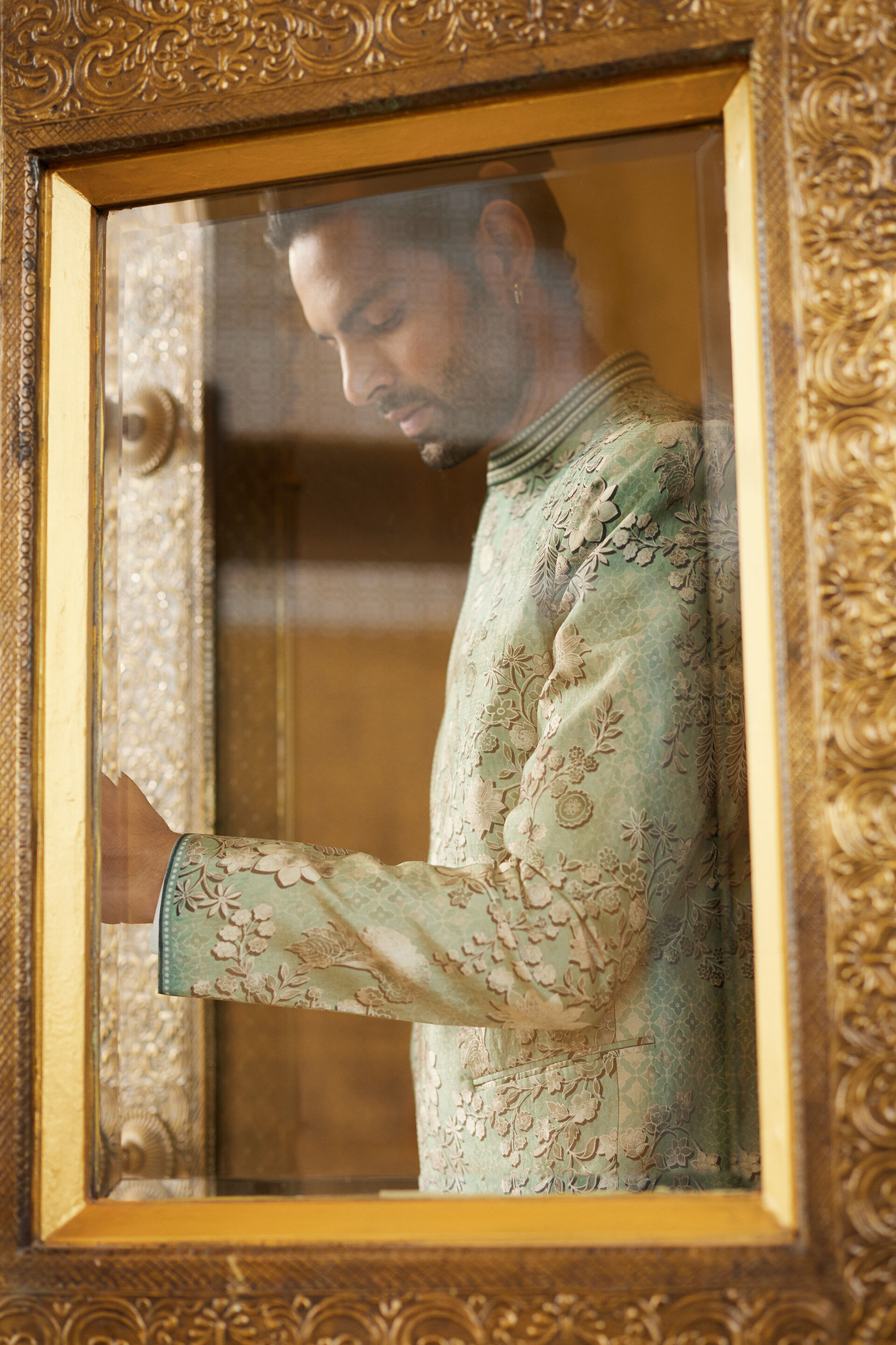 Himir Silk Bandhagala - Sage, Sage, image 6