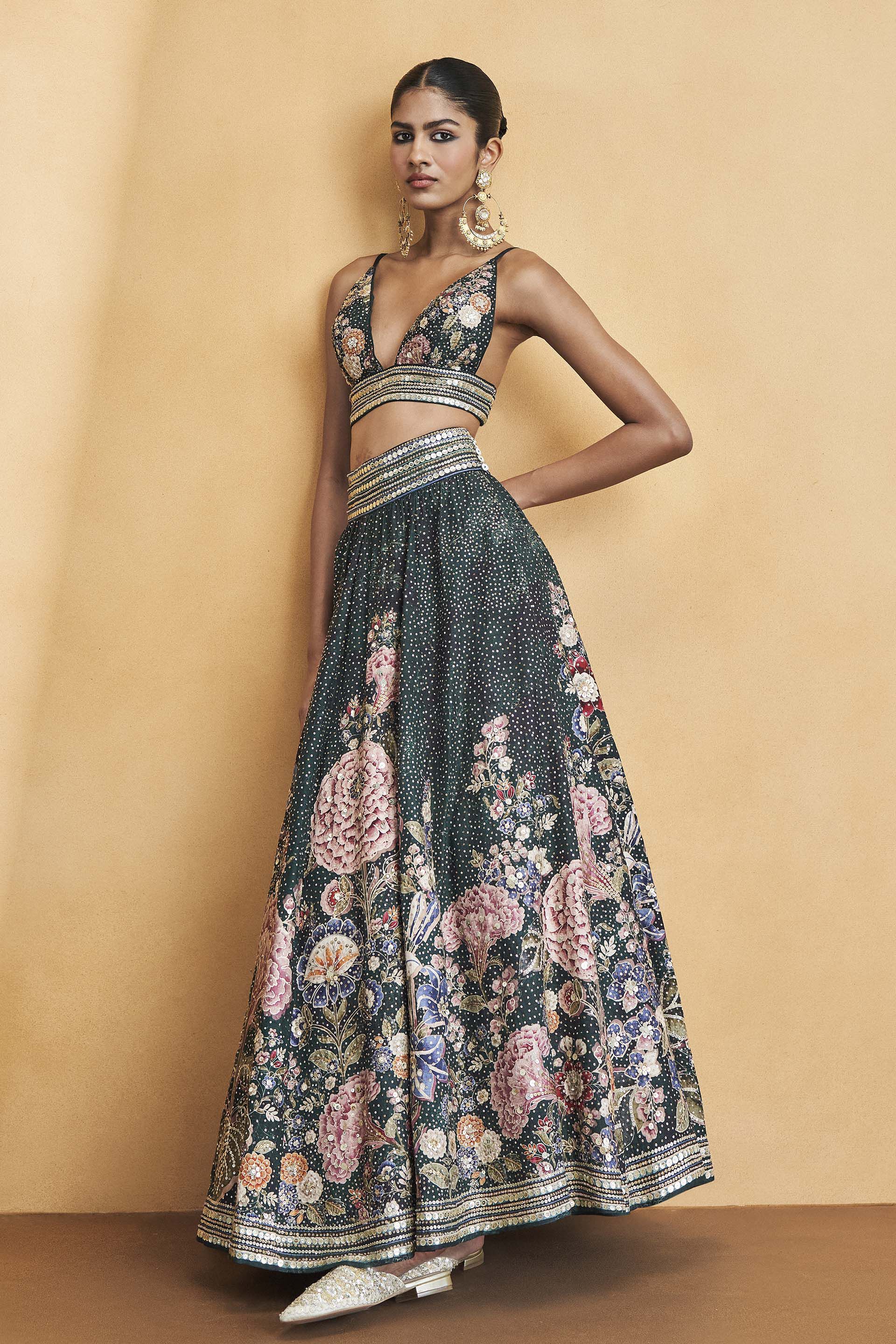 Life Of The Nightforest Skirt Set - Green, Green, image 1