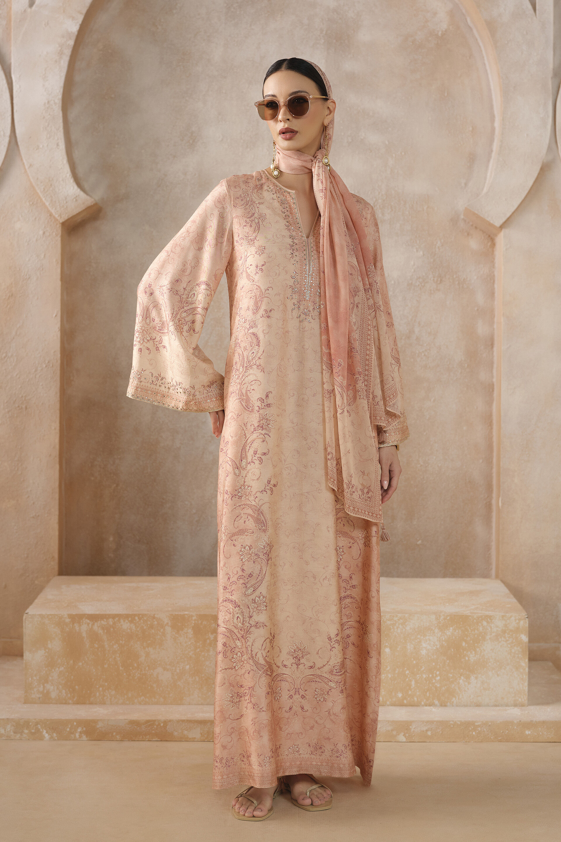 Fidan Kaftan - Pink, Pink, image 1