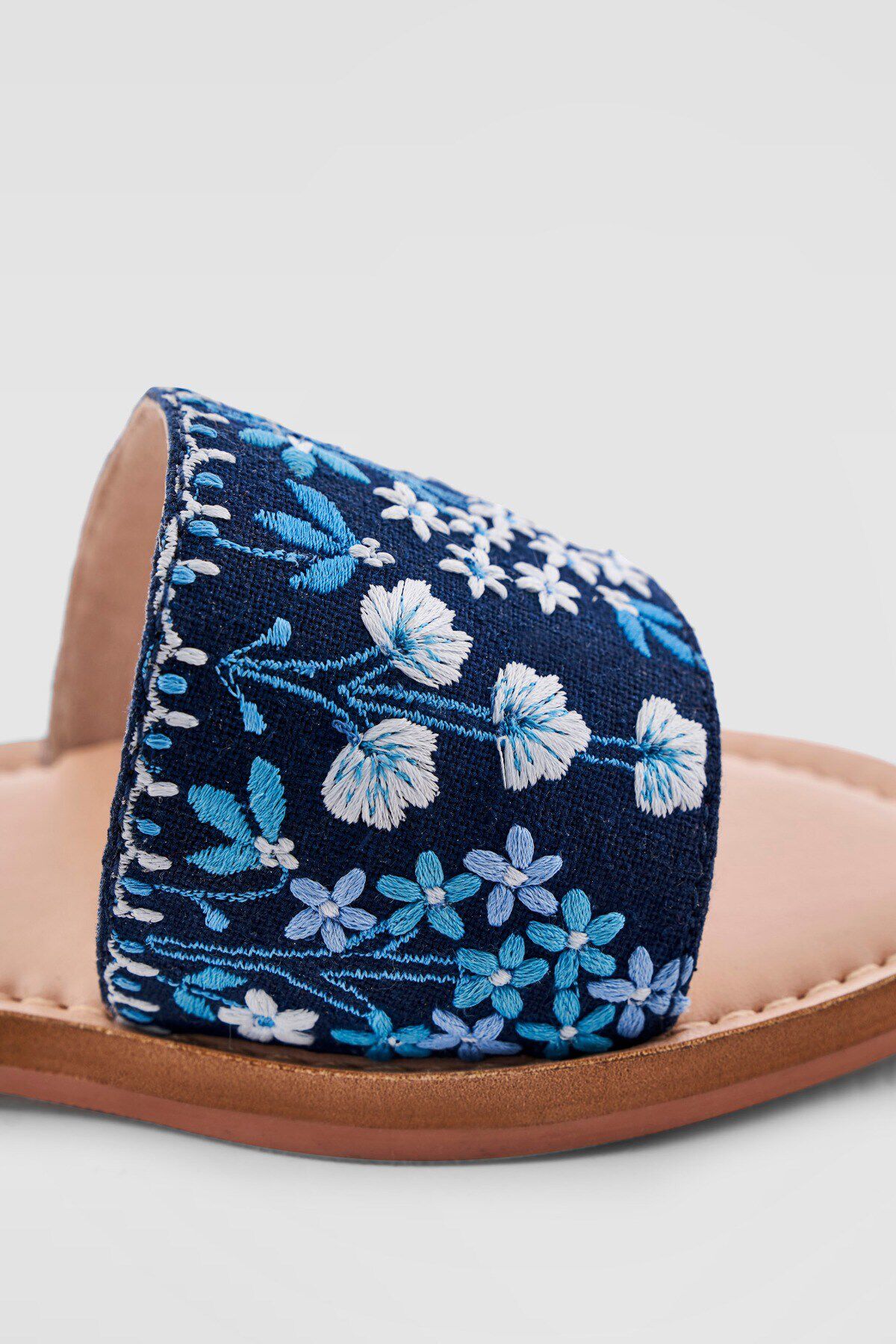 Aranyaa Sliders - Navy Blue, Navy Blue, image 4