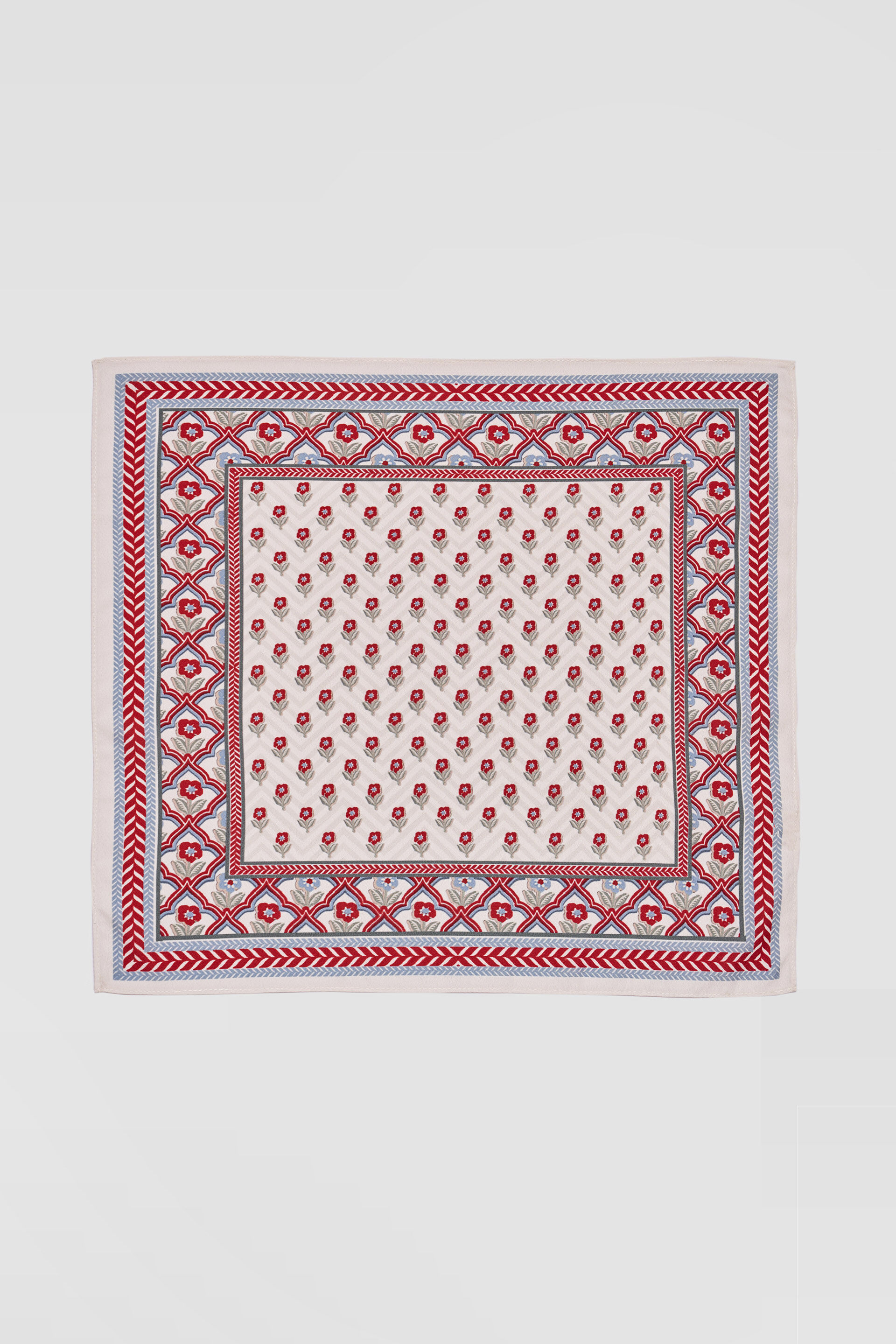 Ryaan Pocket Square - Off White