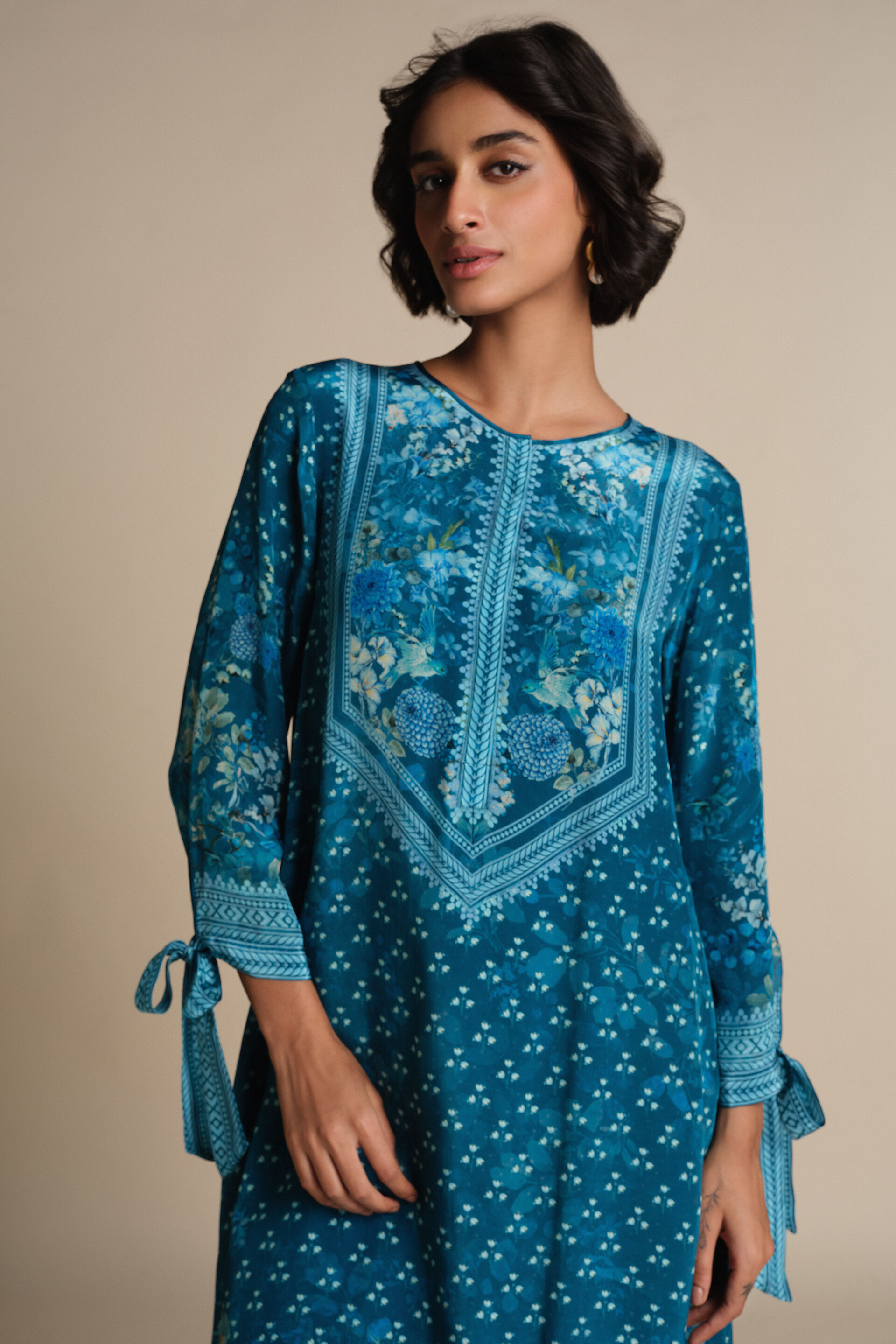 Twila Kurta Set - Blue, Blue, image 4