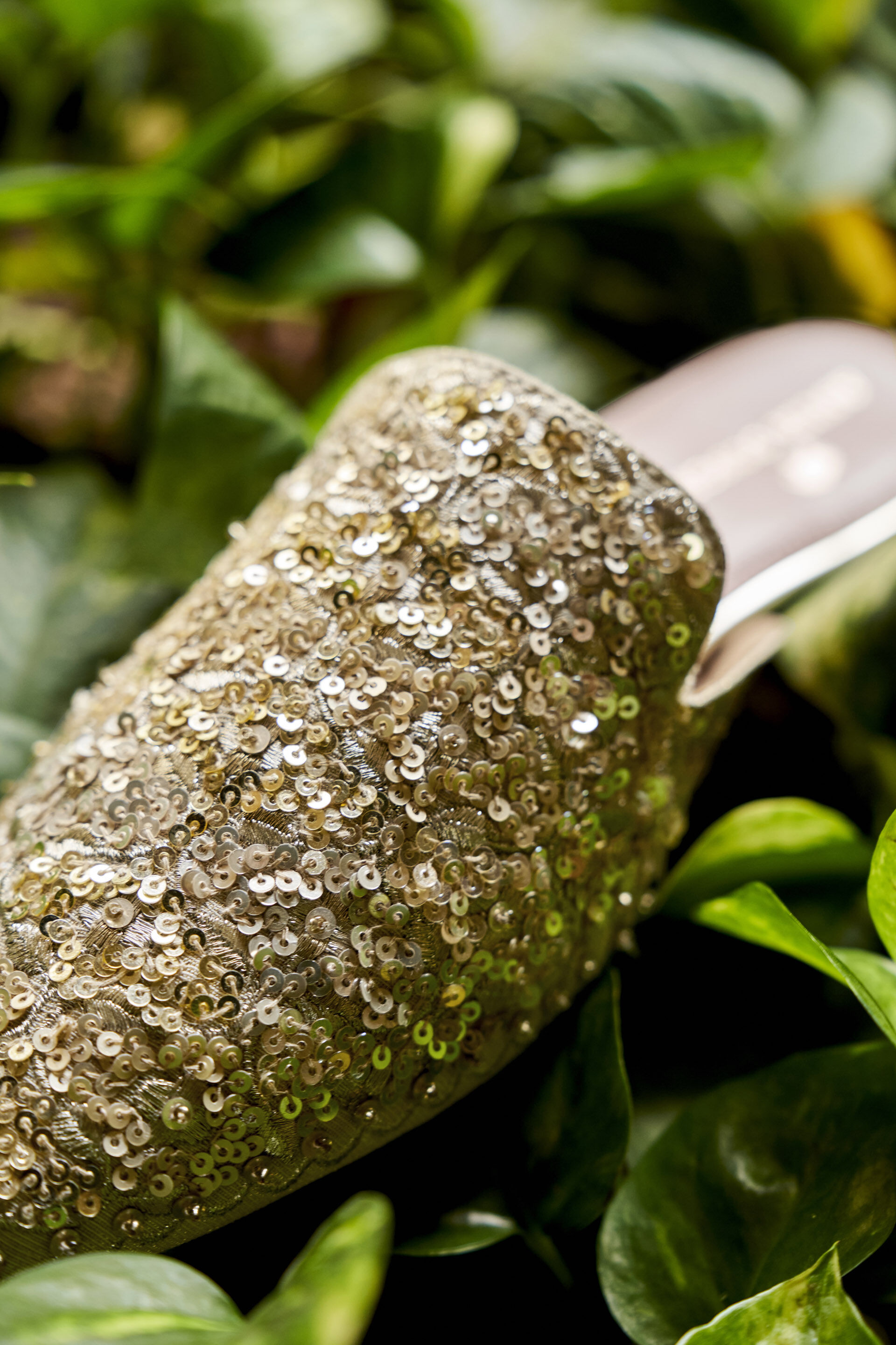 Golden Bloom Mules - Gold, Gold, image 6