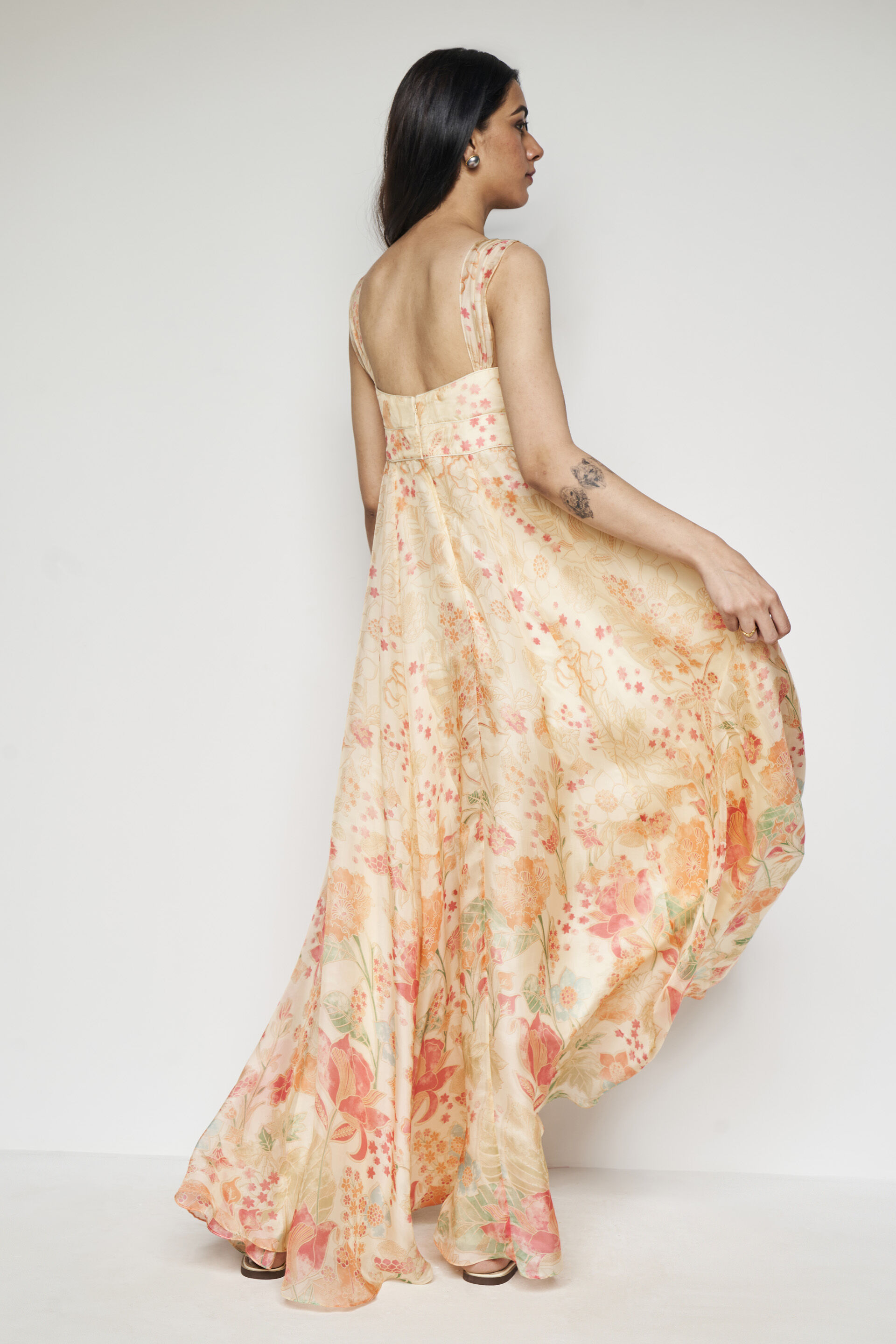 Alaya Gown - Cream, Cream, image 3