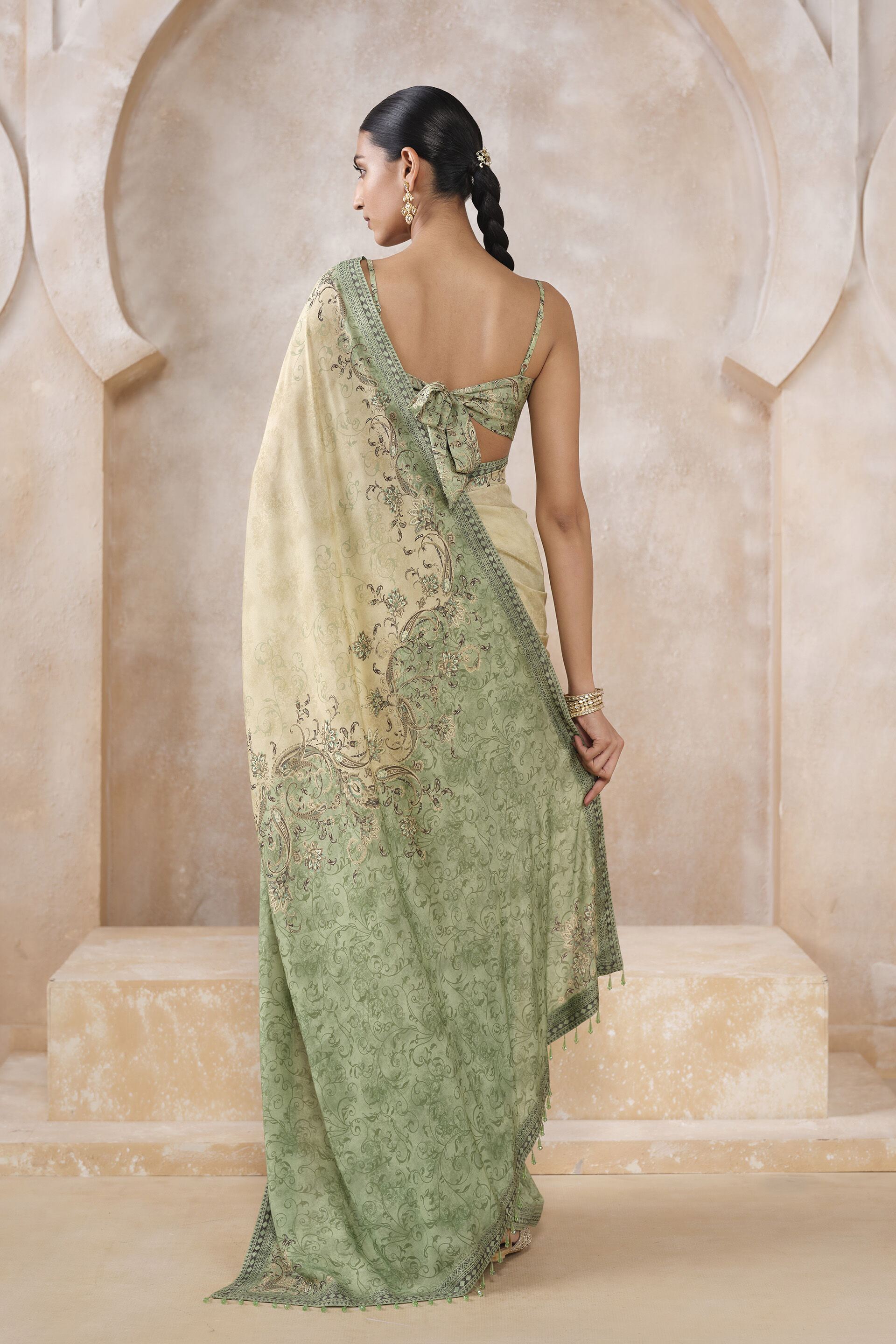 Lizbet Saree - Green