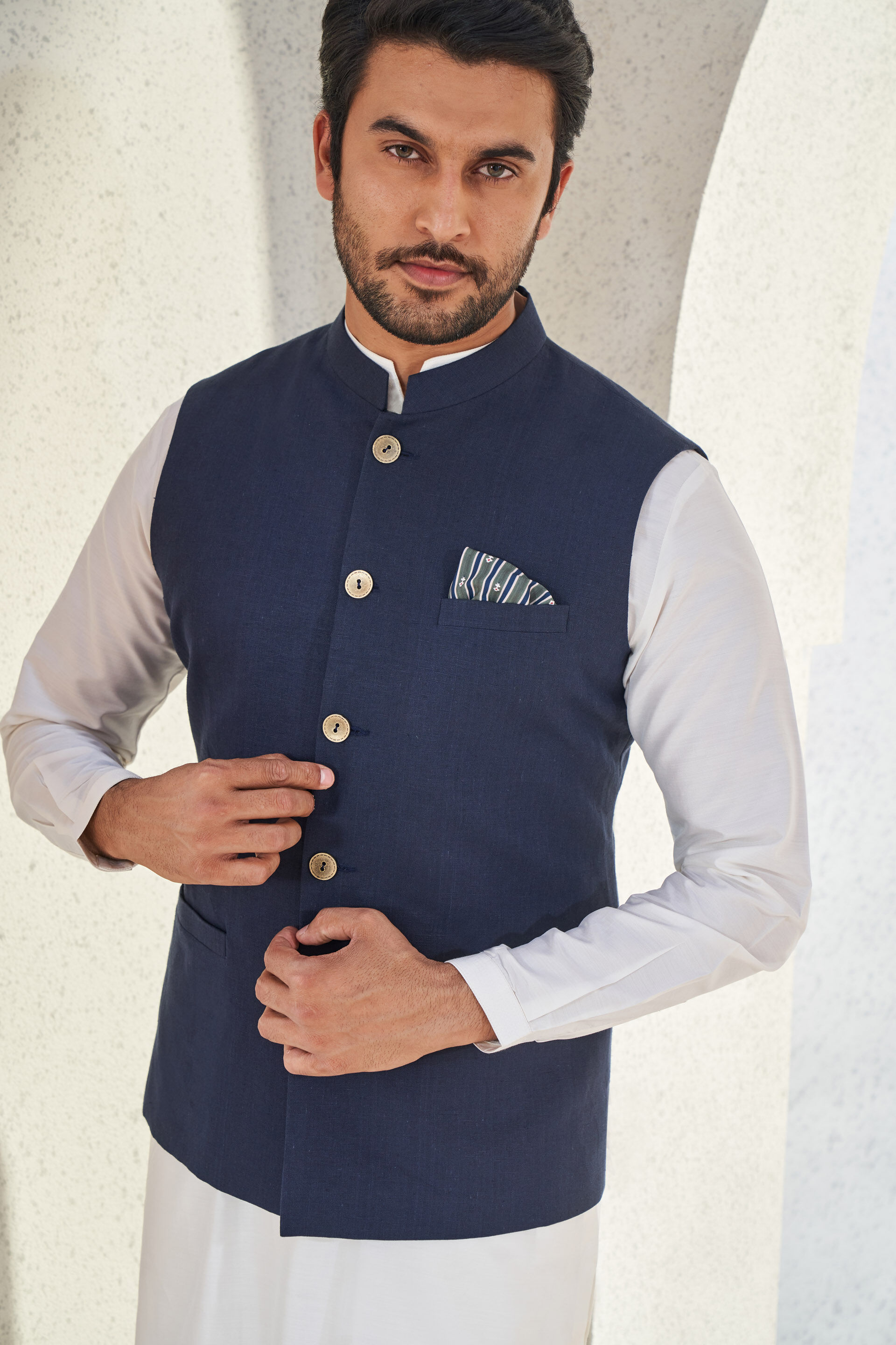 The Akshaj Bandi-Navy, Navy Blue, image 5