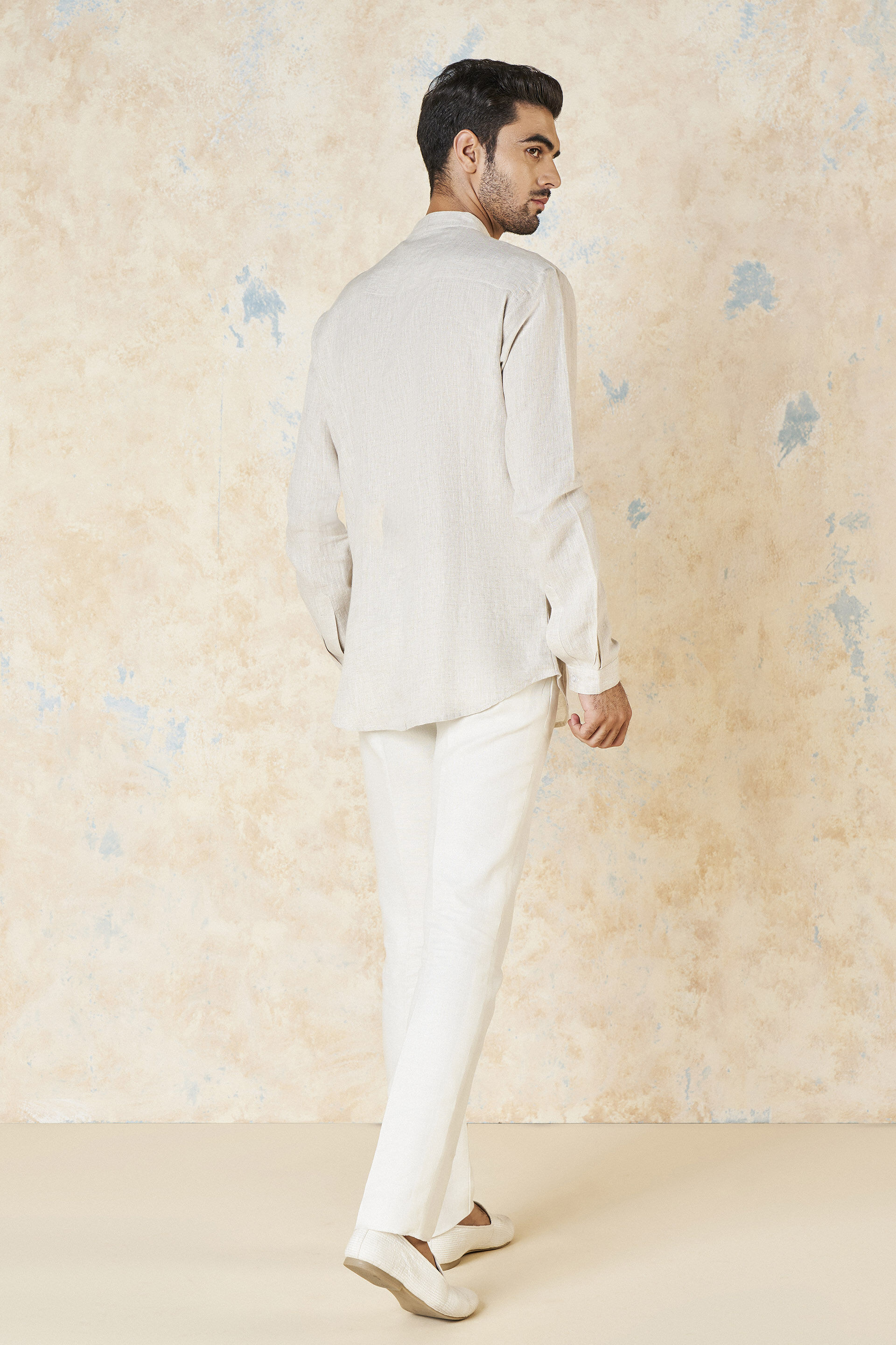 Anant Linen Shirt - Natural, Natural, image 3