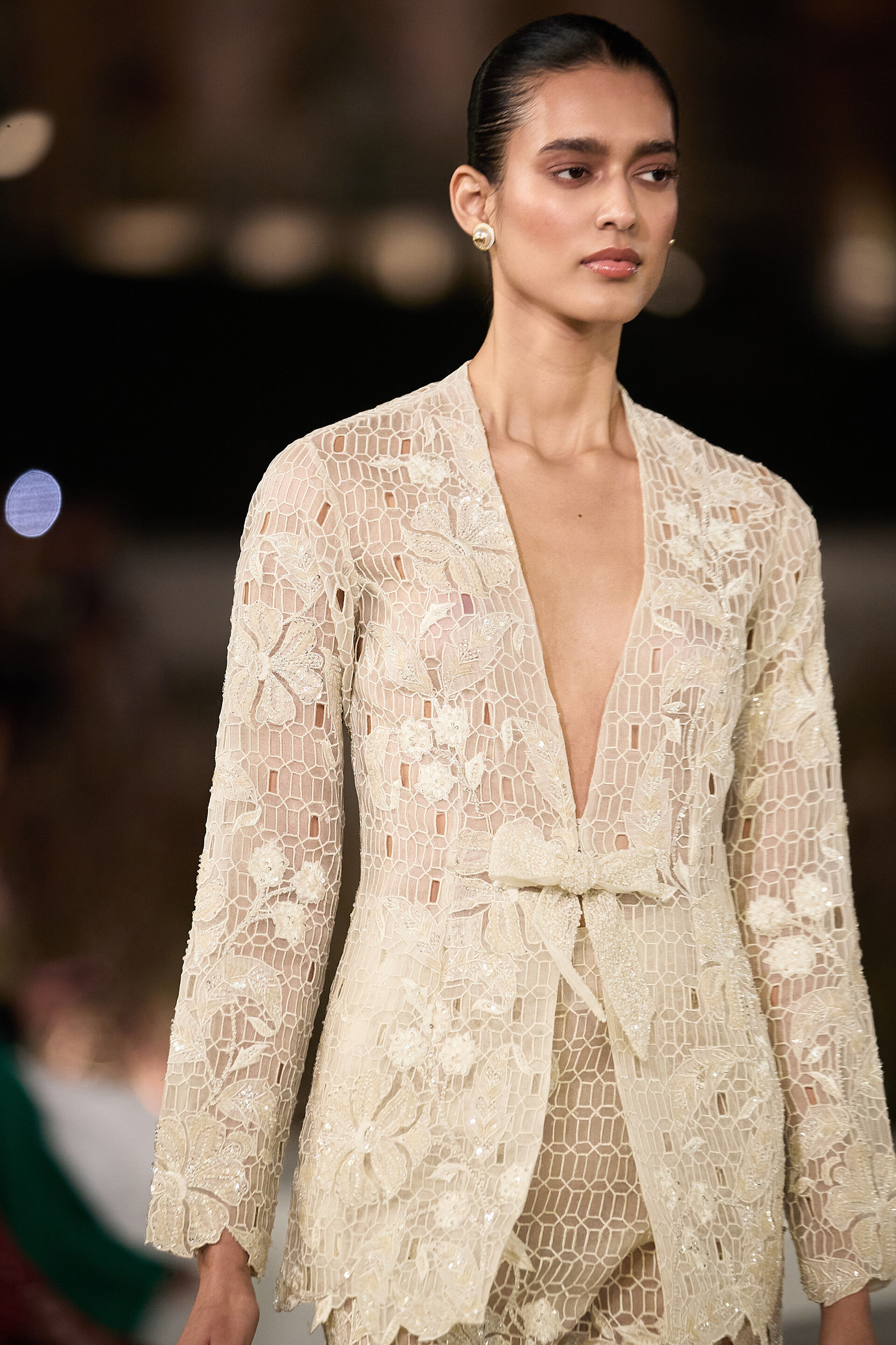 Freyja Applique Co-ord - Ivory, Ivory, image 2