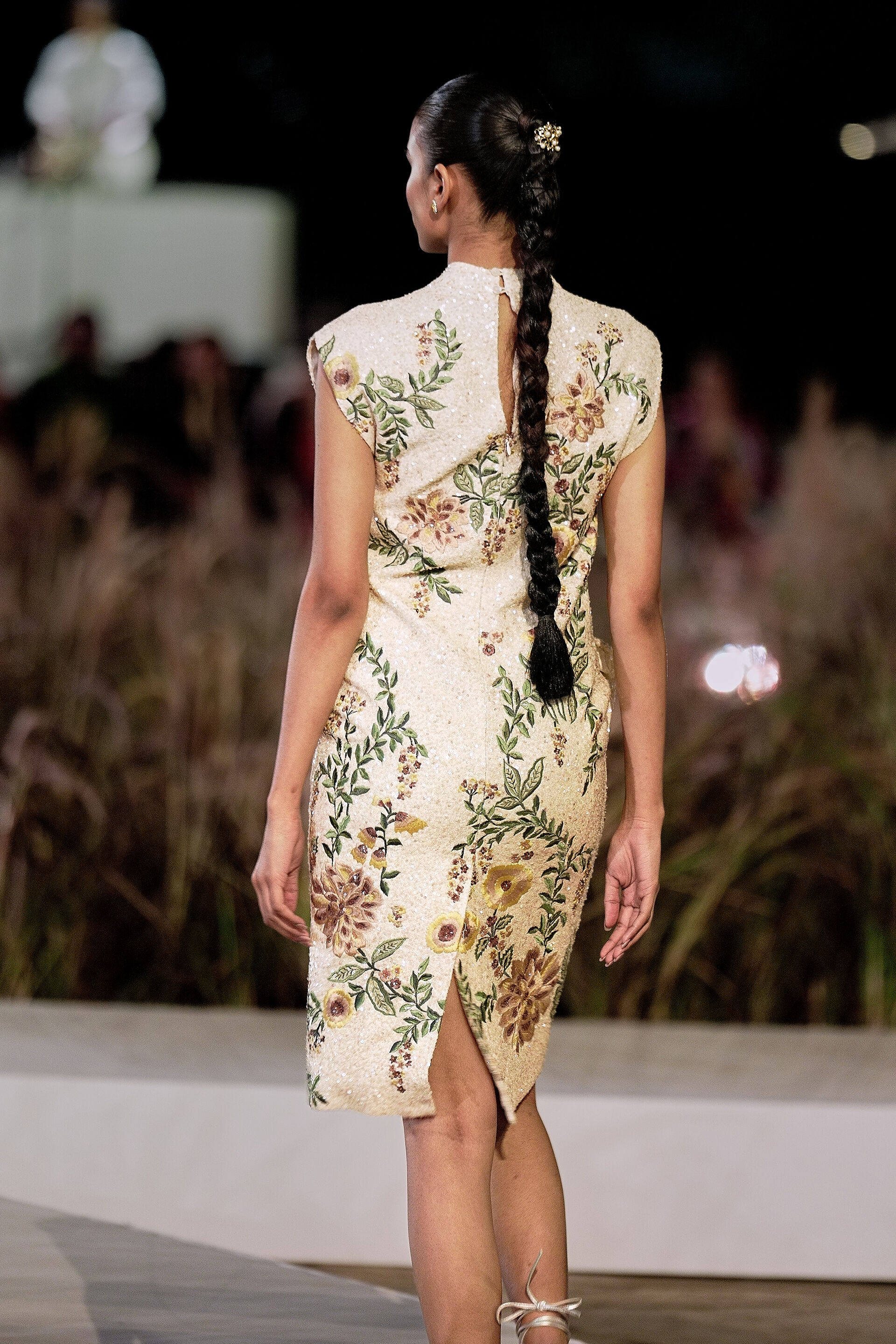 Meadowfern Embroidered Dress - Ivory