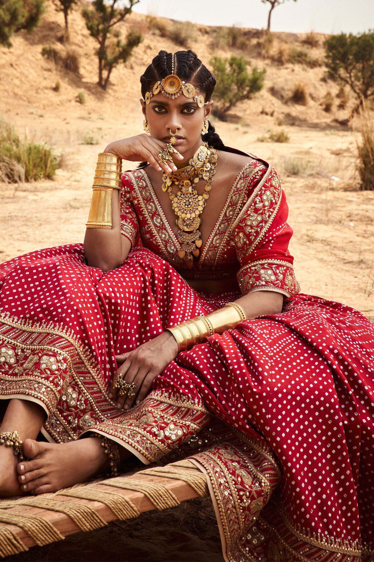 Dulhan on sale lehenga set