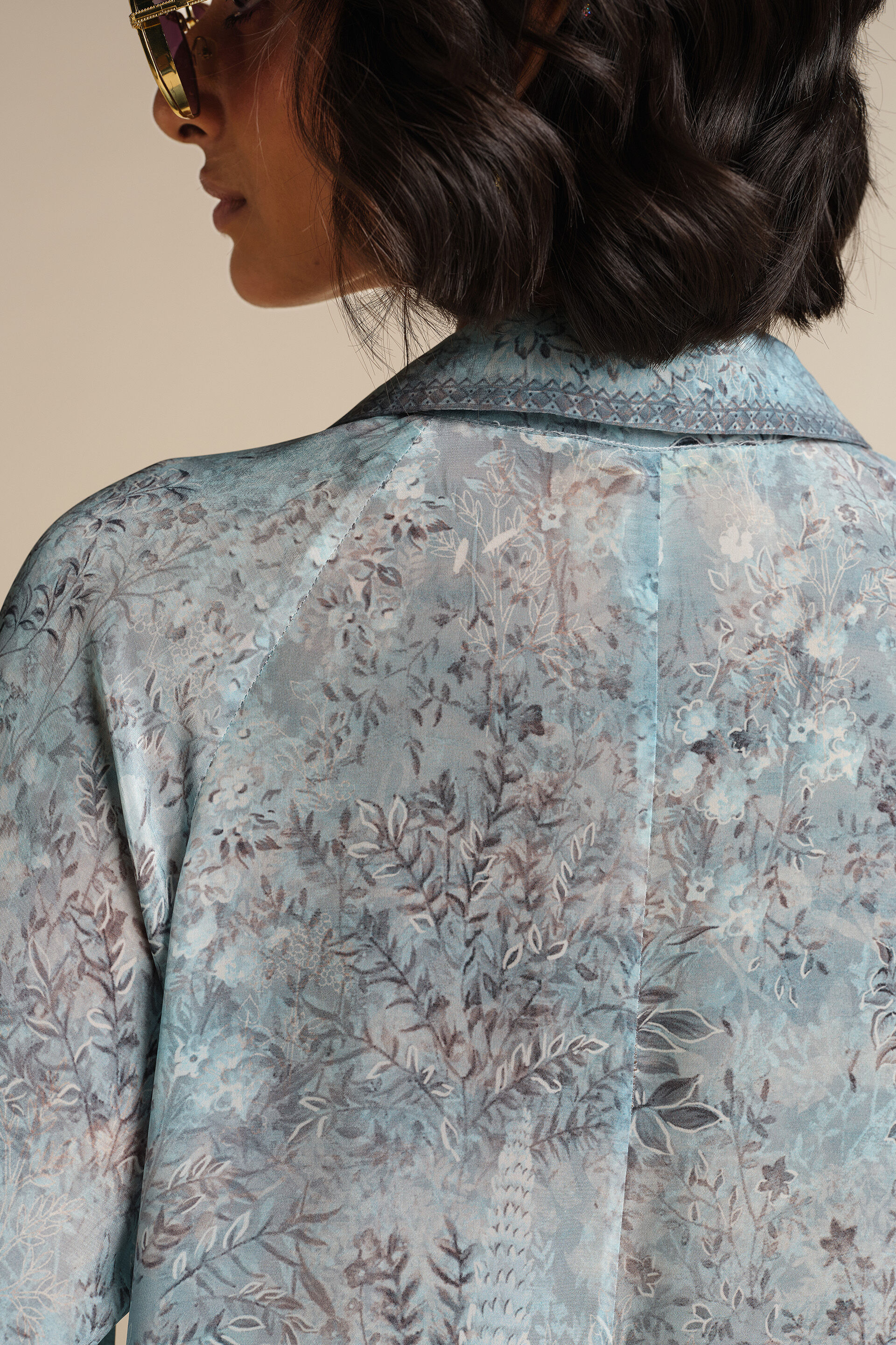 Irmak Kurta Set - Powder Blue, Powder Blue, image 4