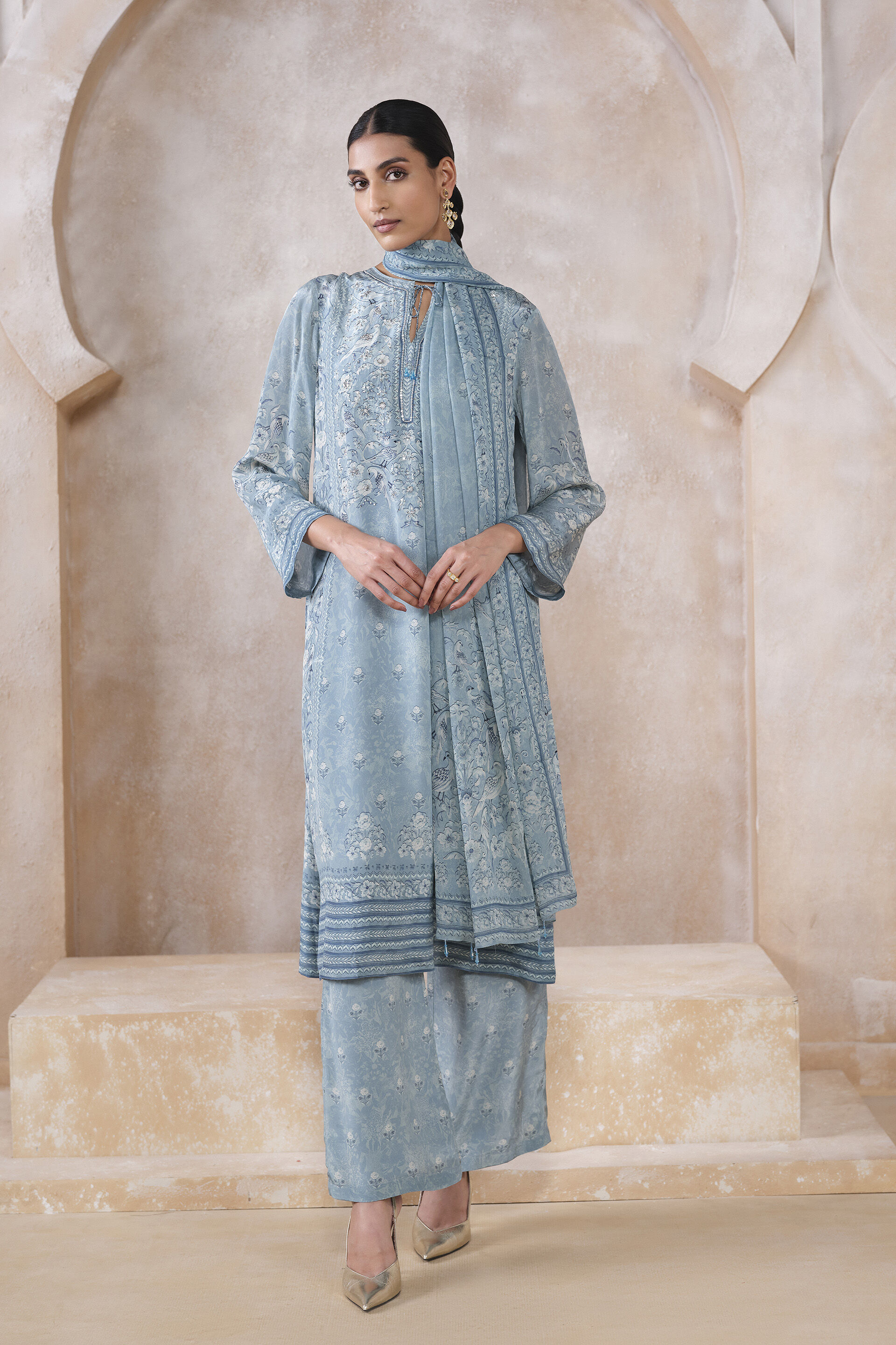 Elazar Suit Set - Blue