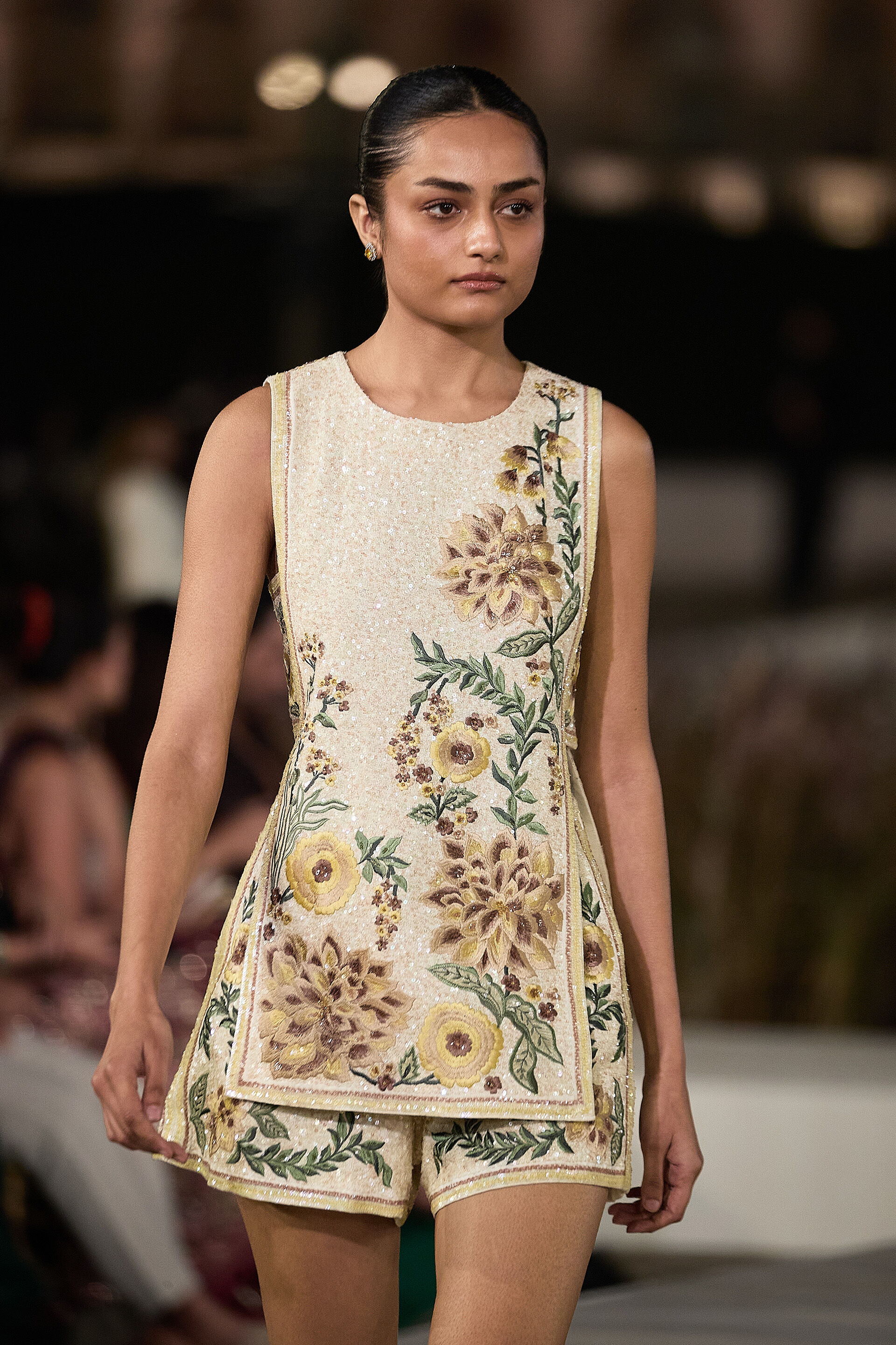 Meadowfern Embroidered Co-ord - Ivory, Ivory, image 2