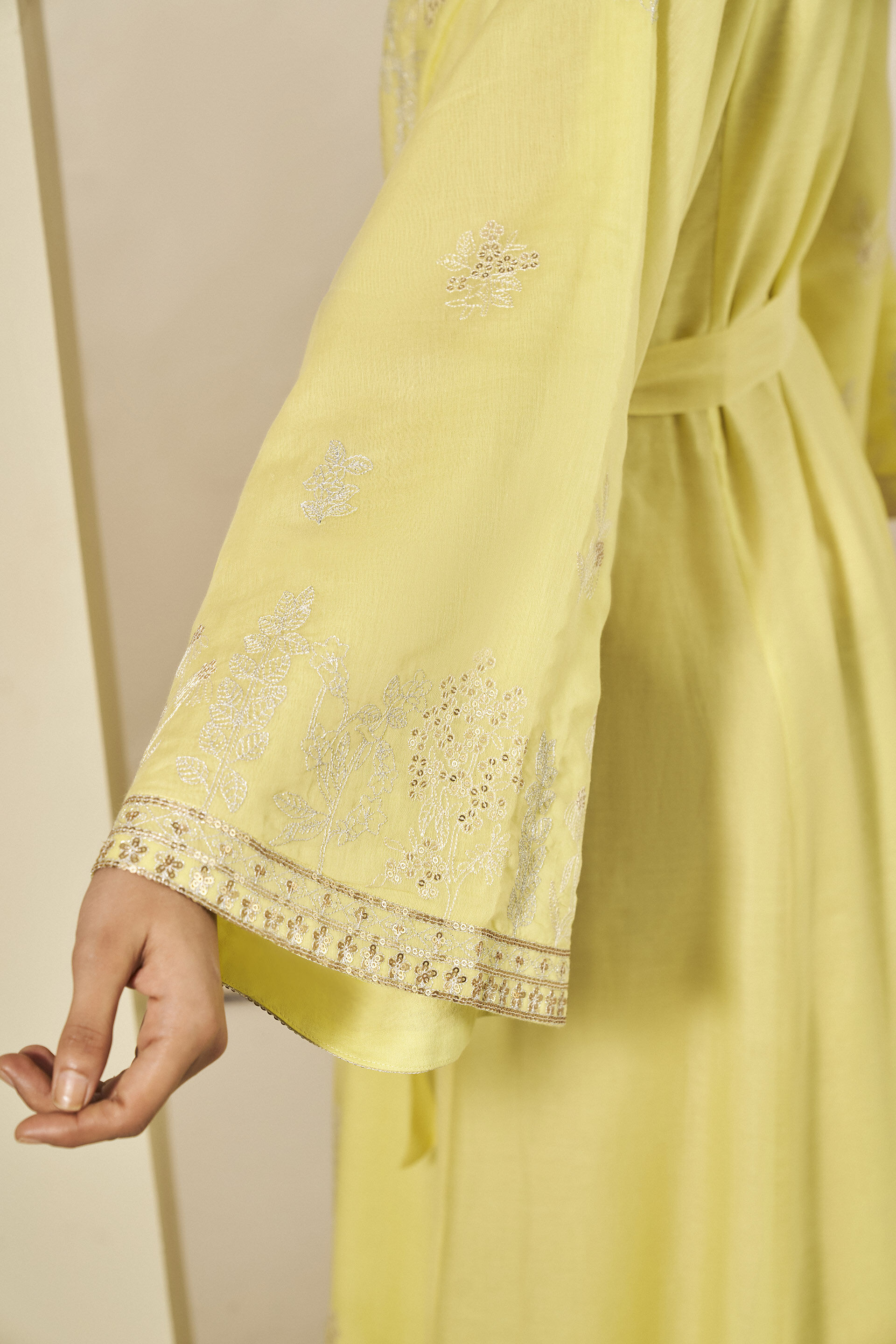 Armonia Kaftan - Yellow, Yellow, image 5