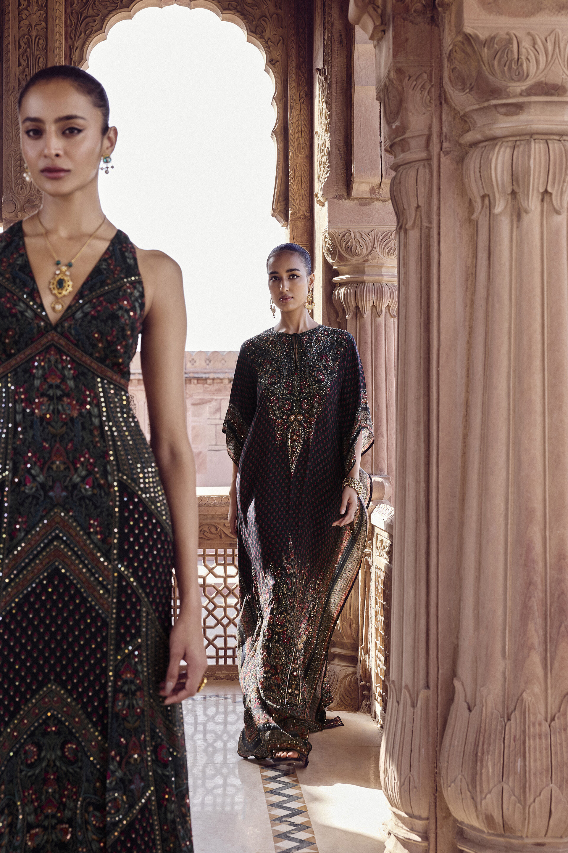 Nameera Gown - Black, Black, image 7