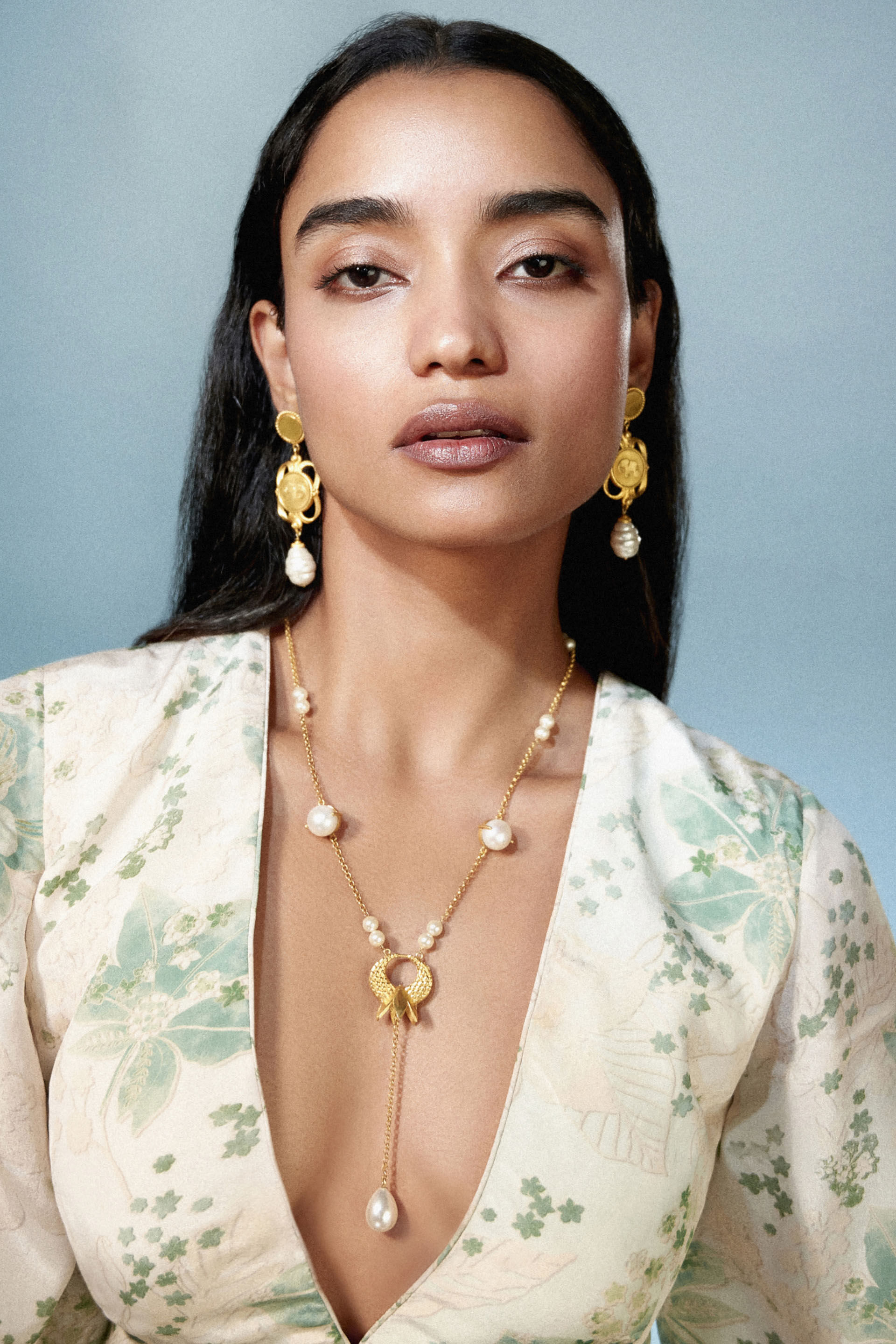 Birds Of A Feather Drop Necklace, , image 2