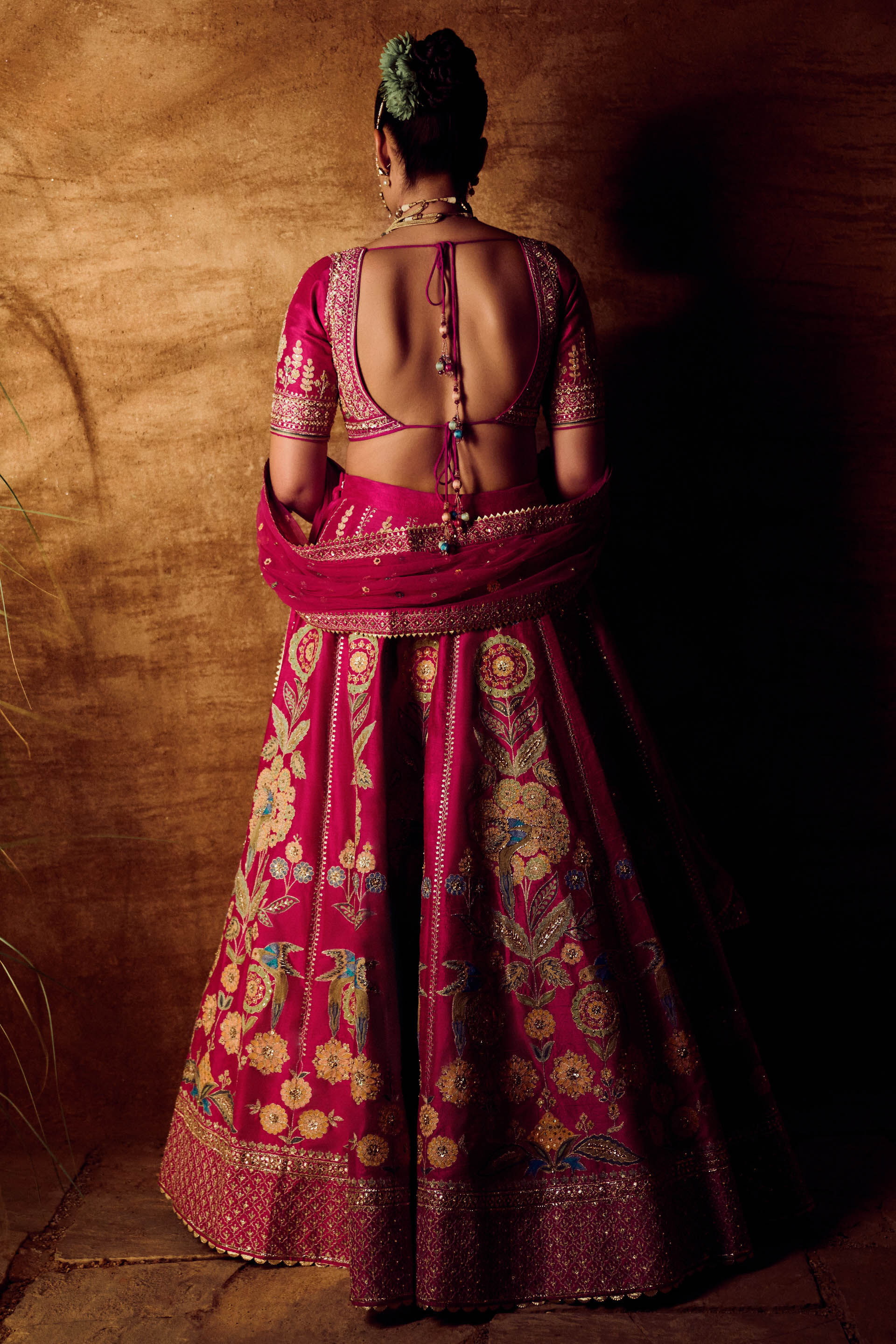 Qirat Lehenga-Pink