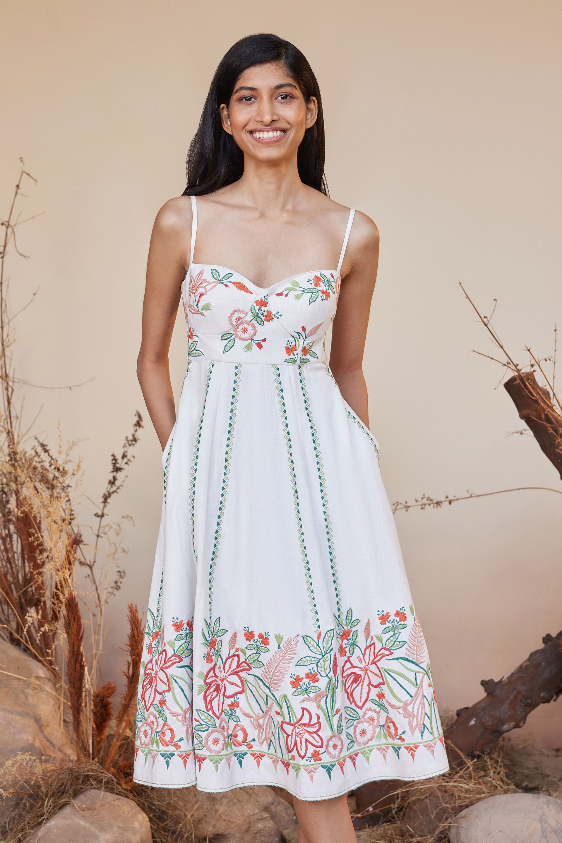 Anita dongre white dress shop