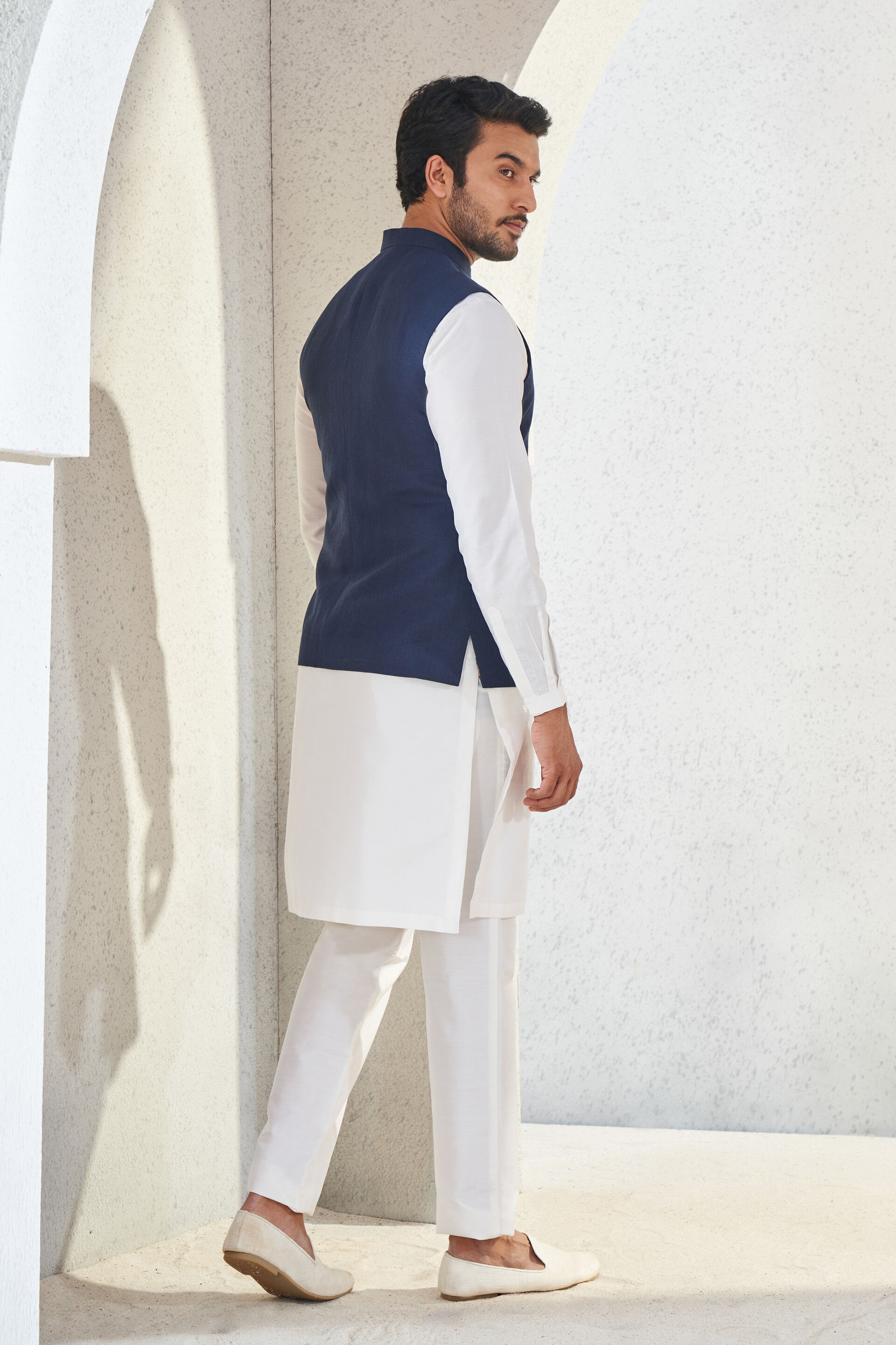 The Akshaj Bandi-Navy, Navy Blue, image 3