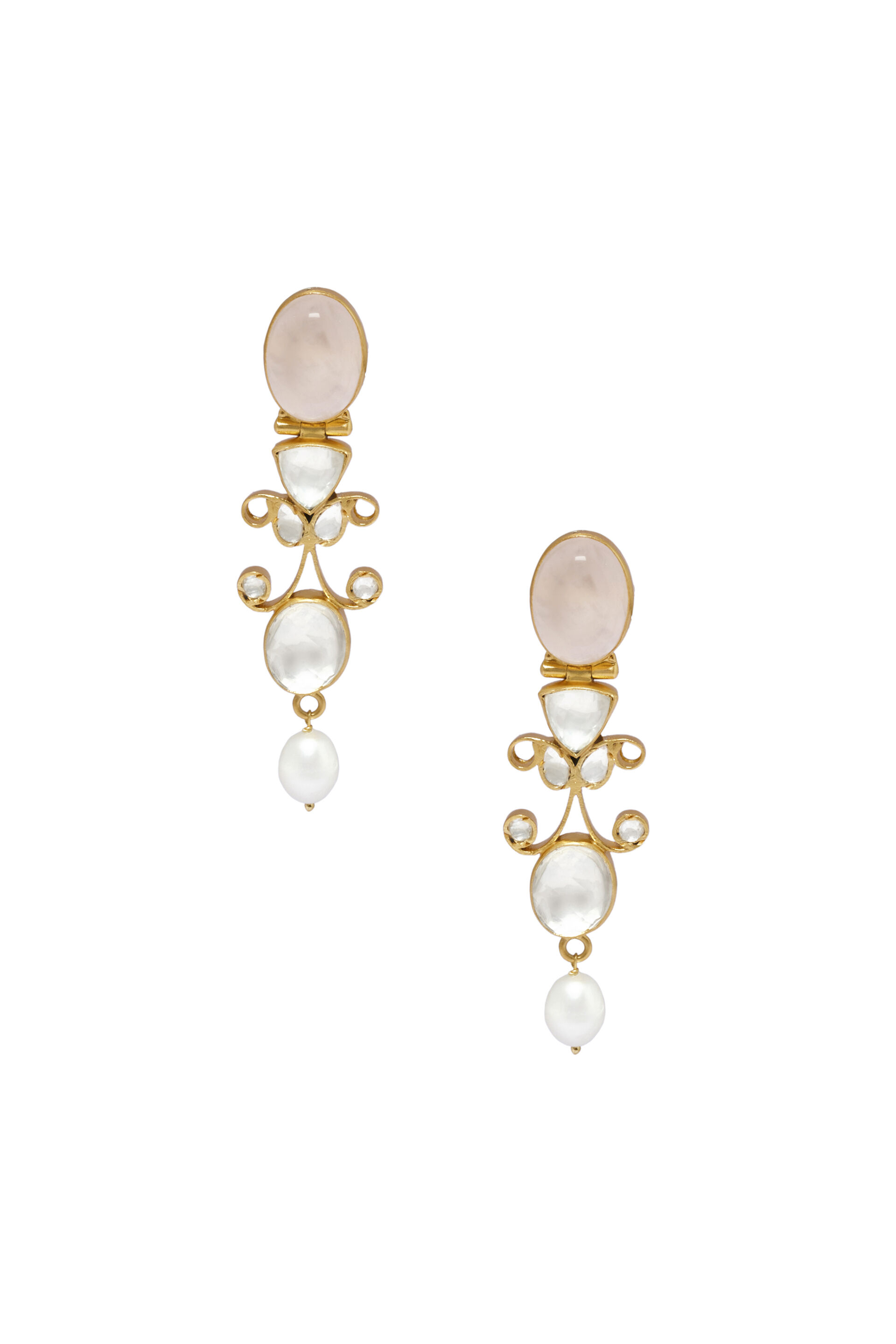 Elnaz Blush Earrings, , image 1