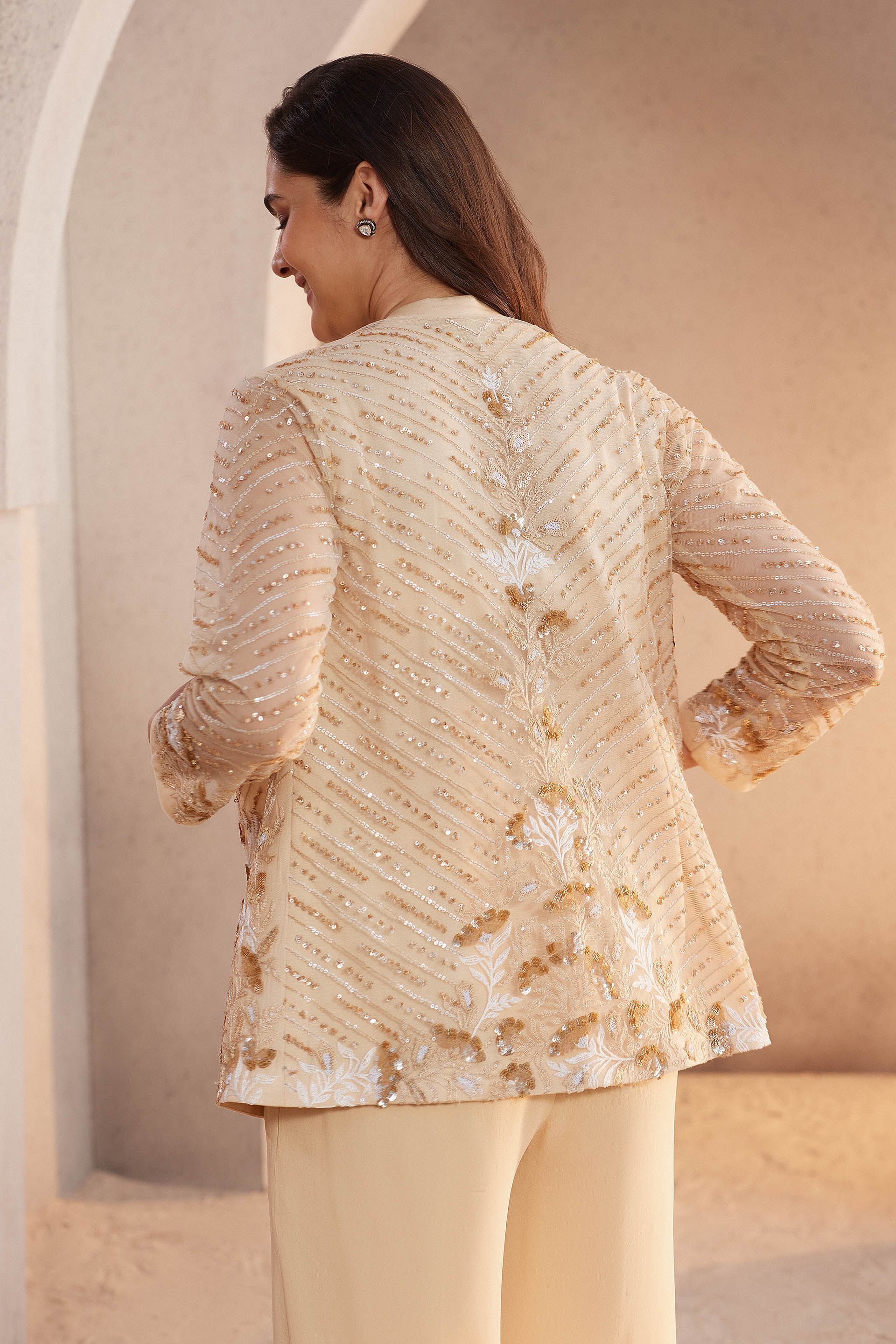 Sand Dunes Pant Set - Nude, Nude, image 5