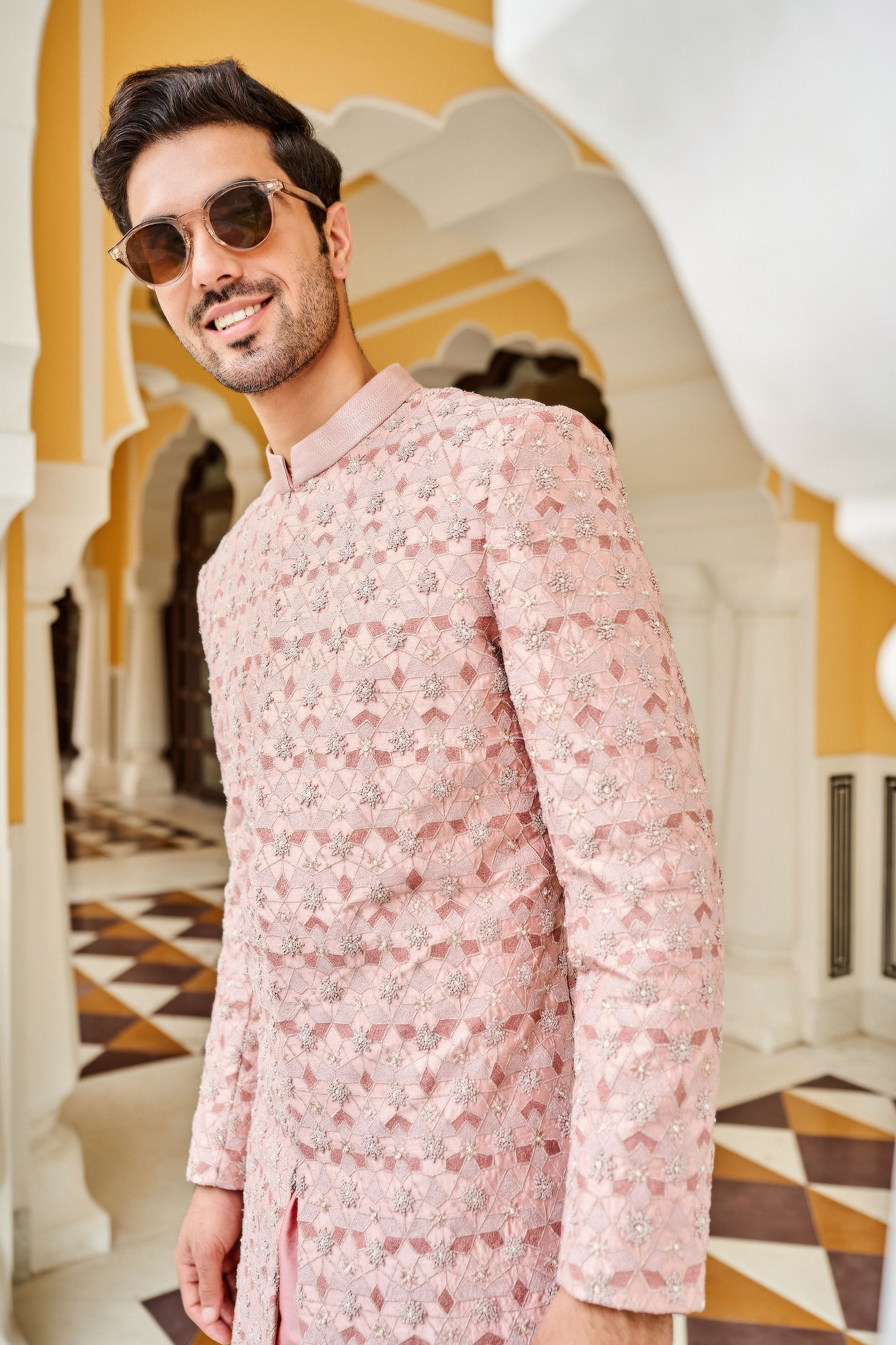 Faiyaz Sherwani - Pink, Pink, image 3