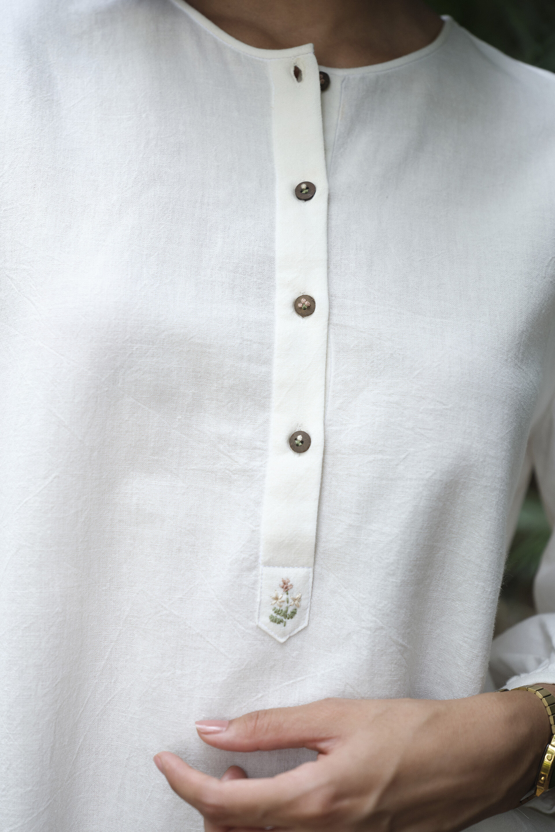 Yarrow Co-ord - Ivory, Ivory, image 3