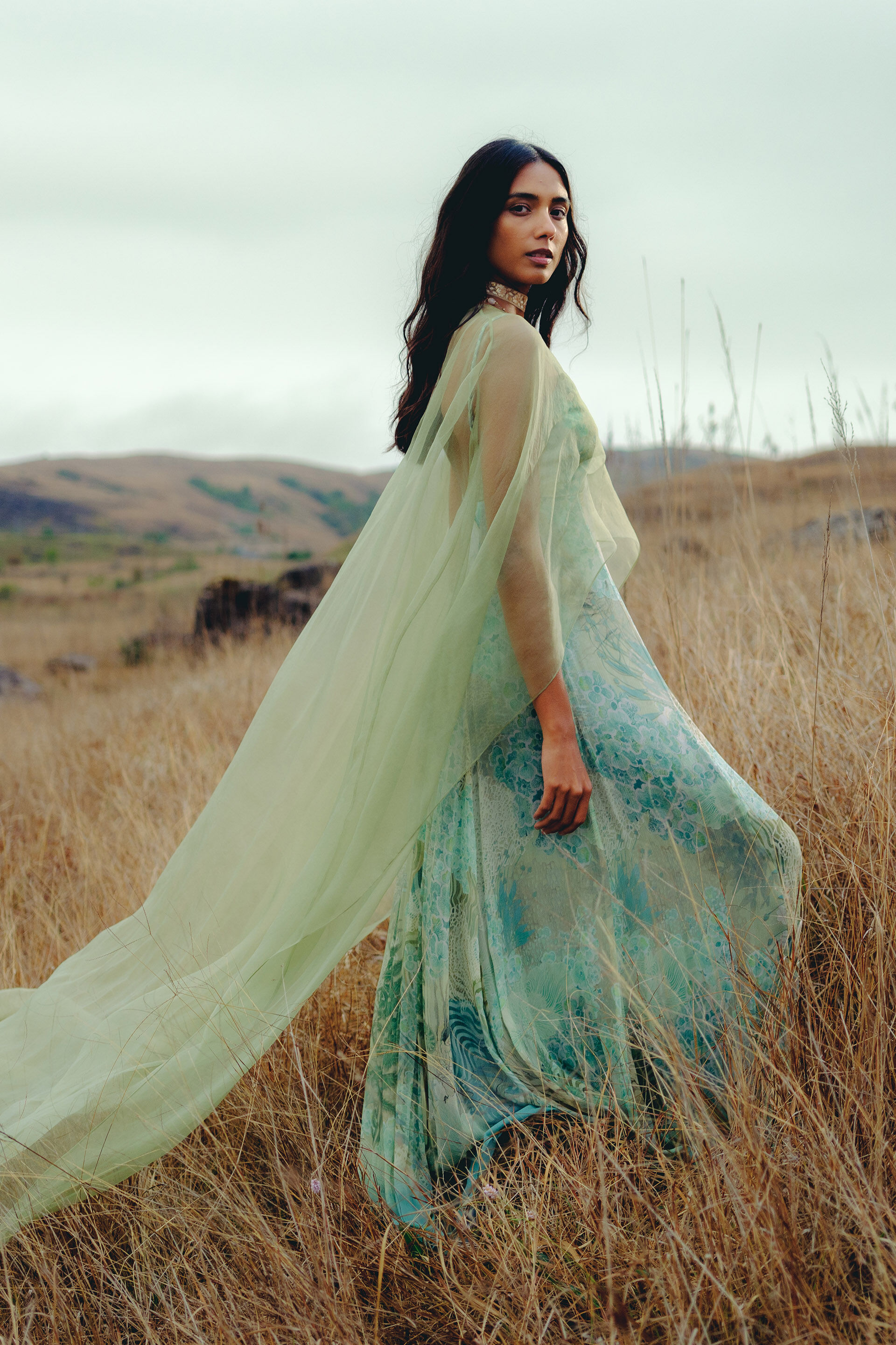 Kiko Bemberg Gown - Sage