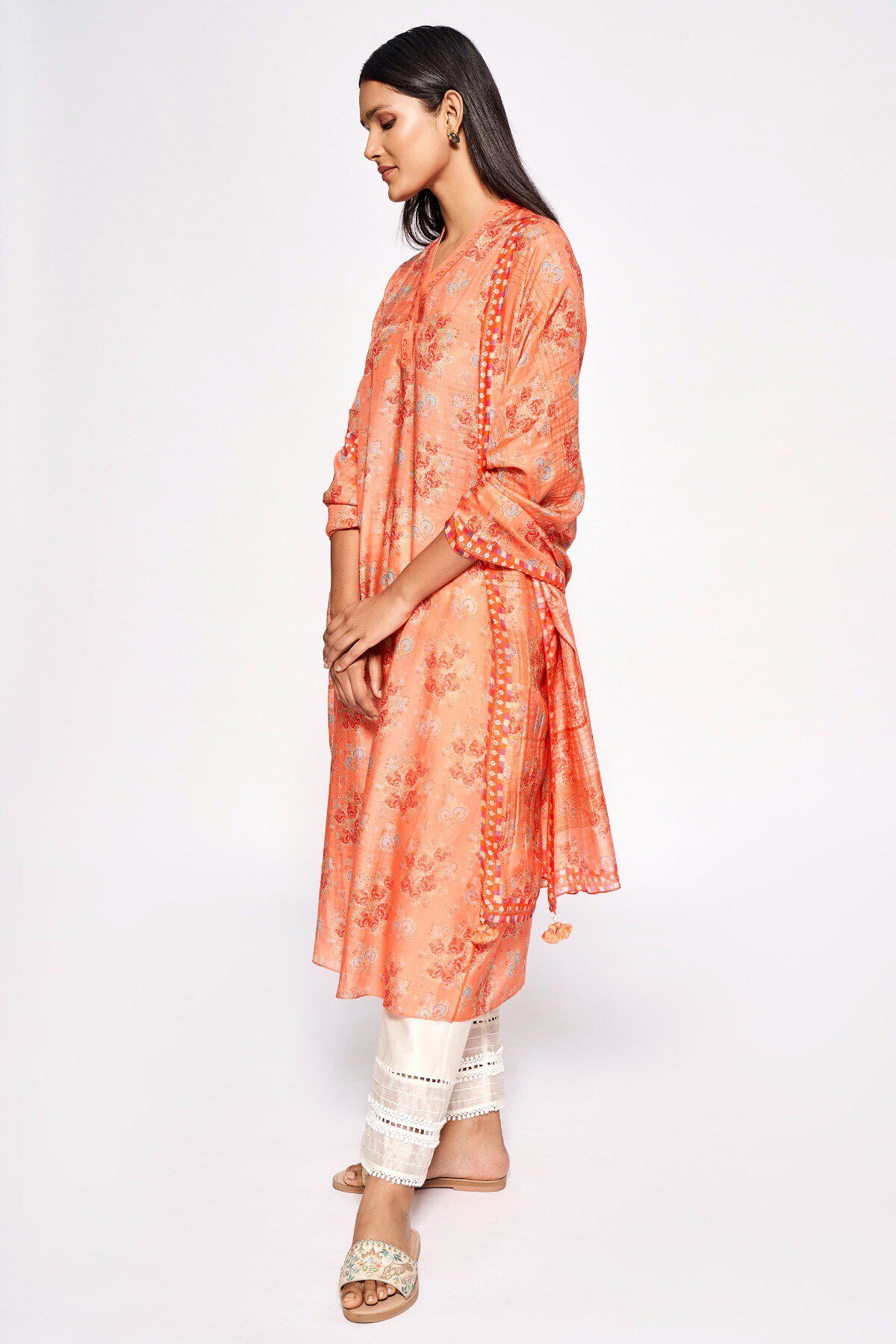 2 - Miran Stole &ndash; Orange, image 2