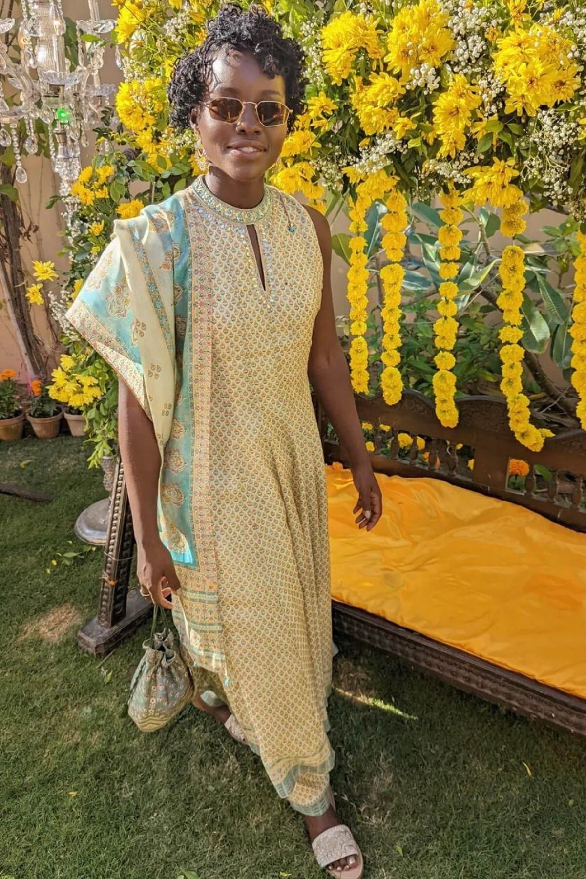 1 - Ulka Anarkali Set &ndash; Beige, image 1