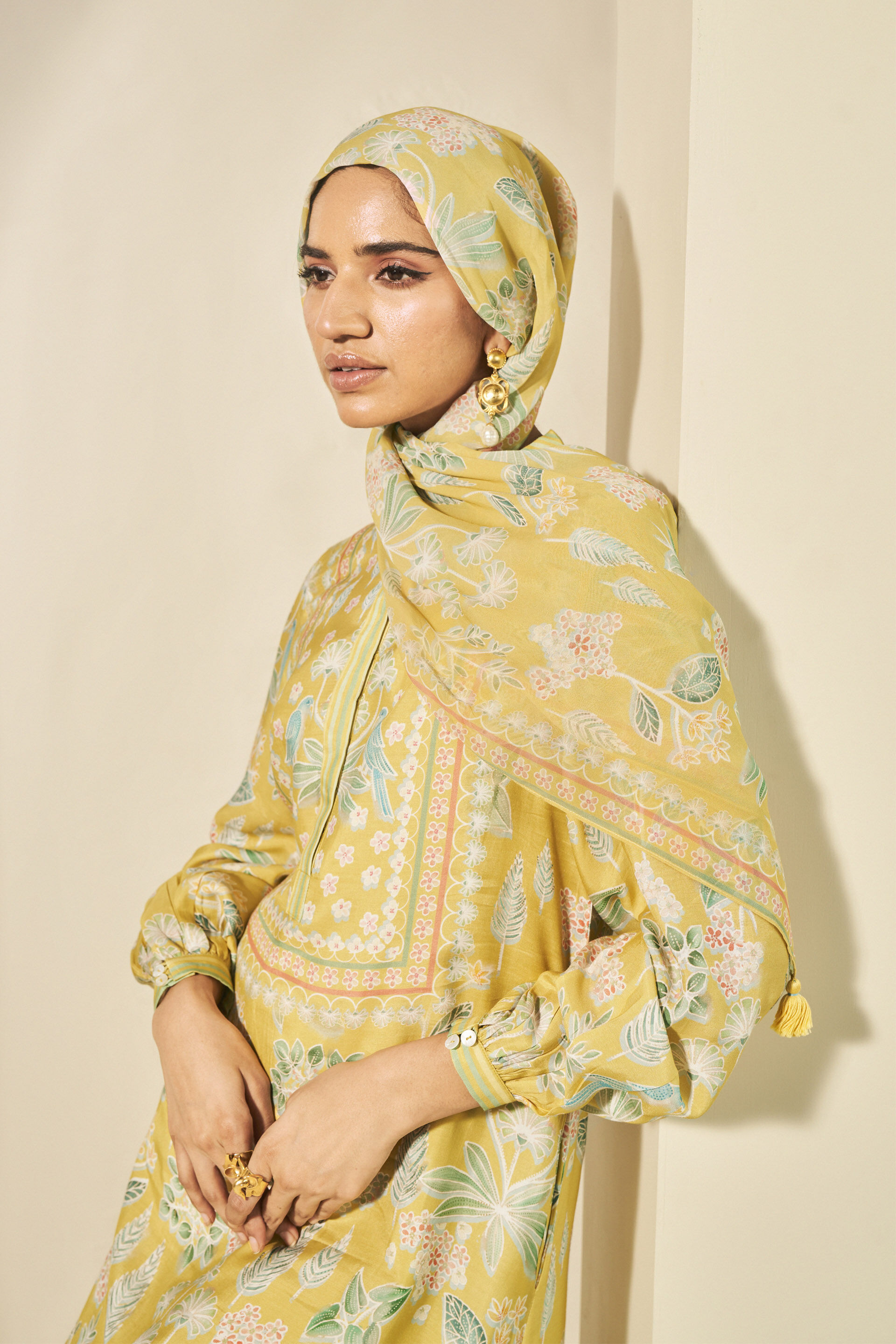 Sarinah Scarf - Yellow