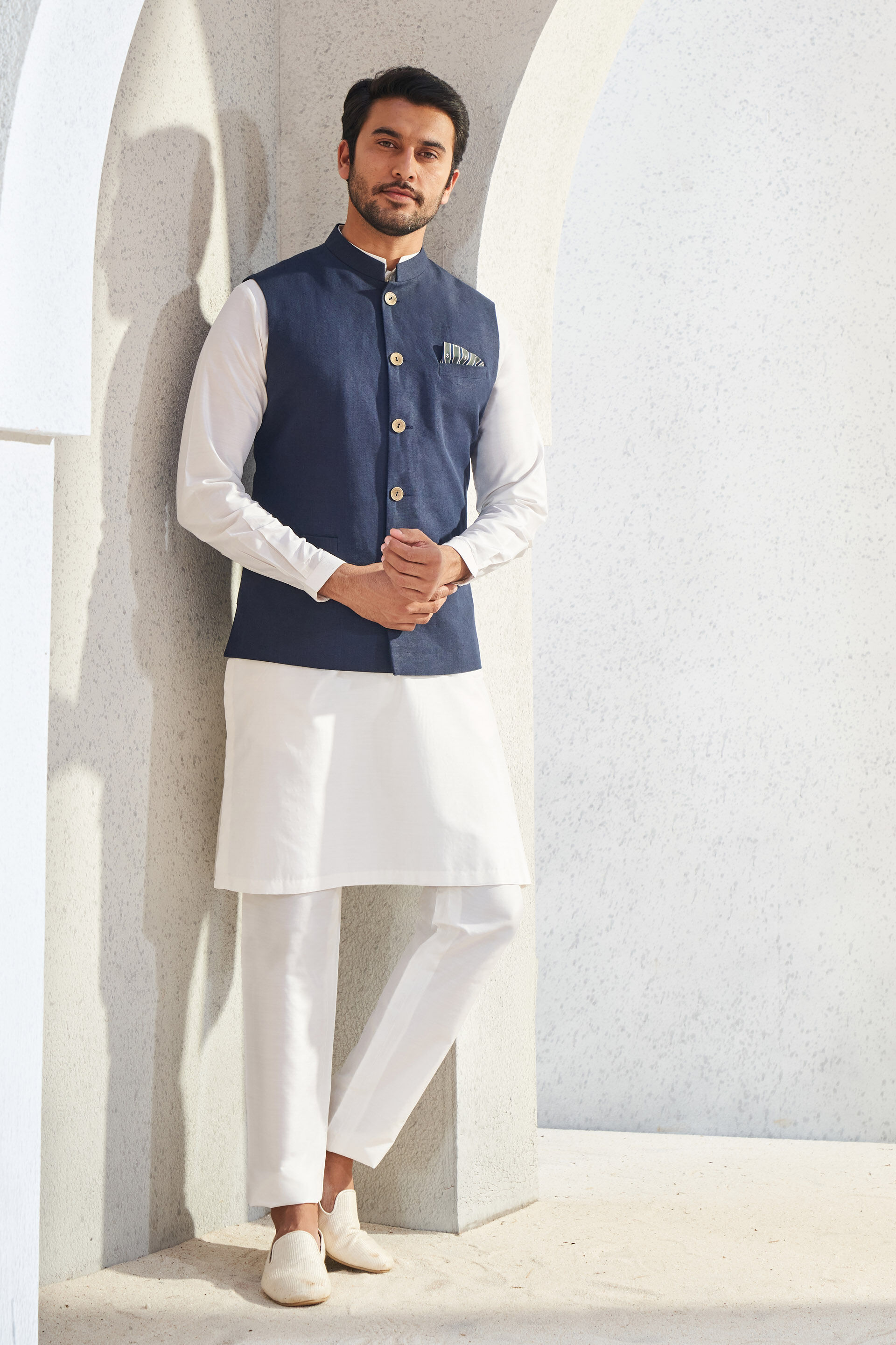 The Akshaj Bandi-Navy, Navy Blue, image 1