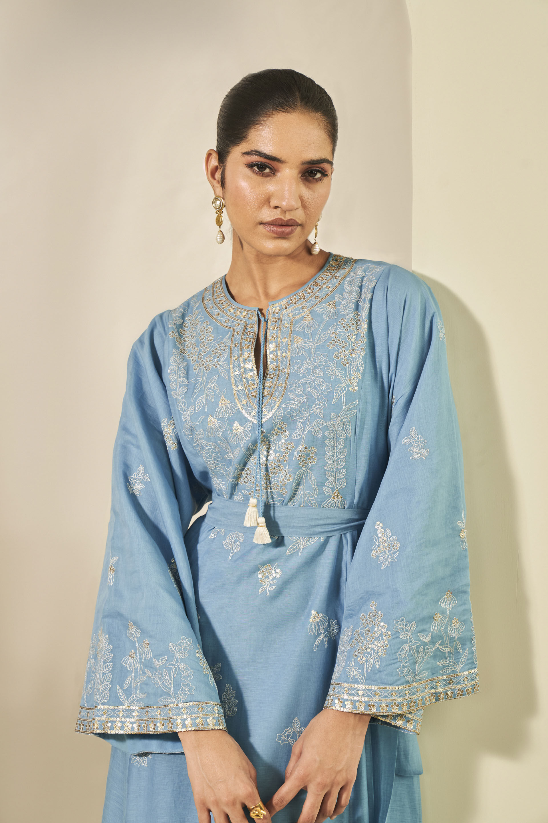 Armonia Kaftan - Blue, Blue, image 4