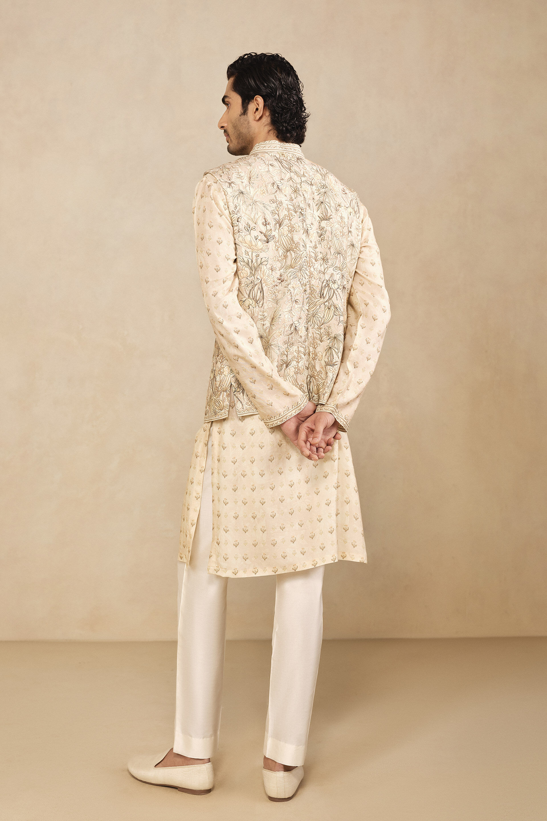 Abjit Nehru Jacket - Blush, Blush, image 2
