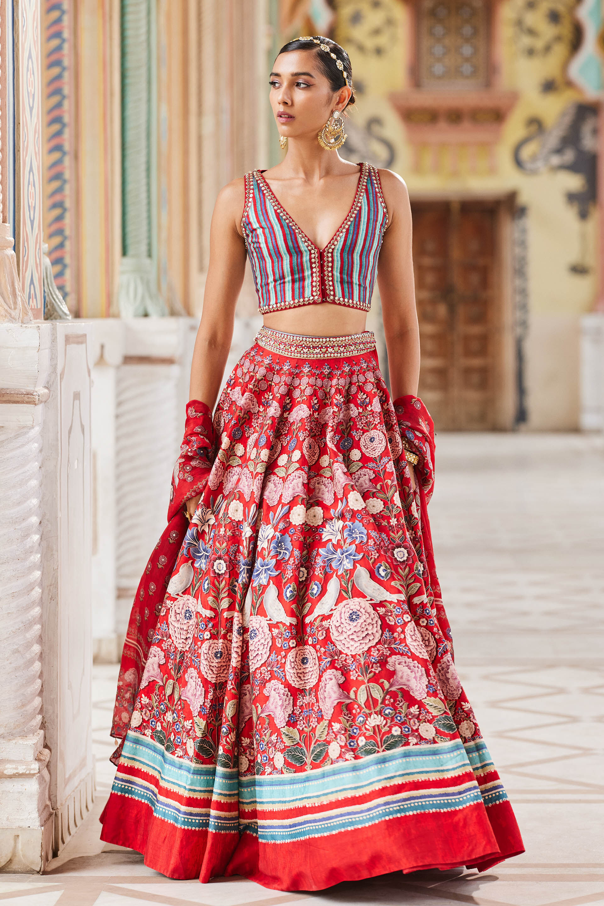 Online designer lehenga for wedding store
