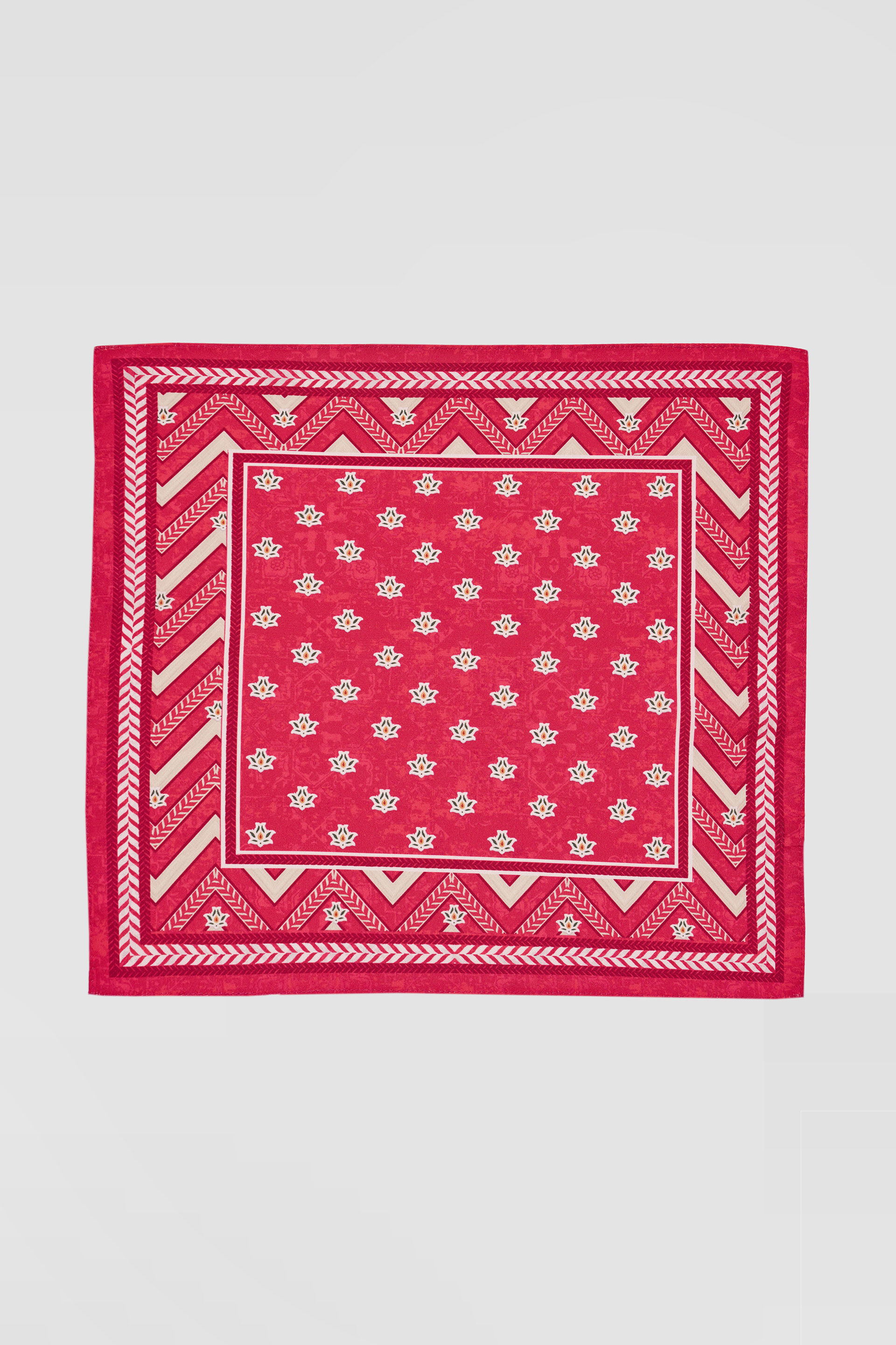 Umang Pocket Square - Fuchsia Pink