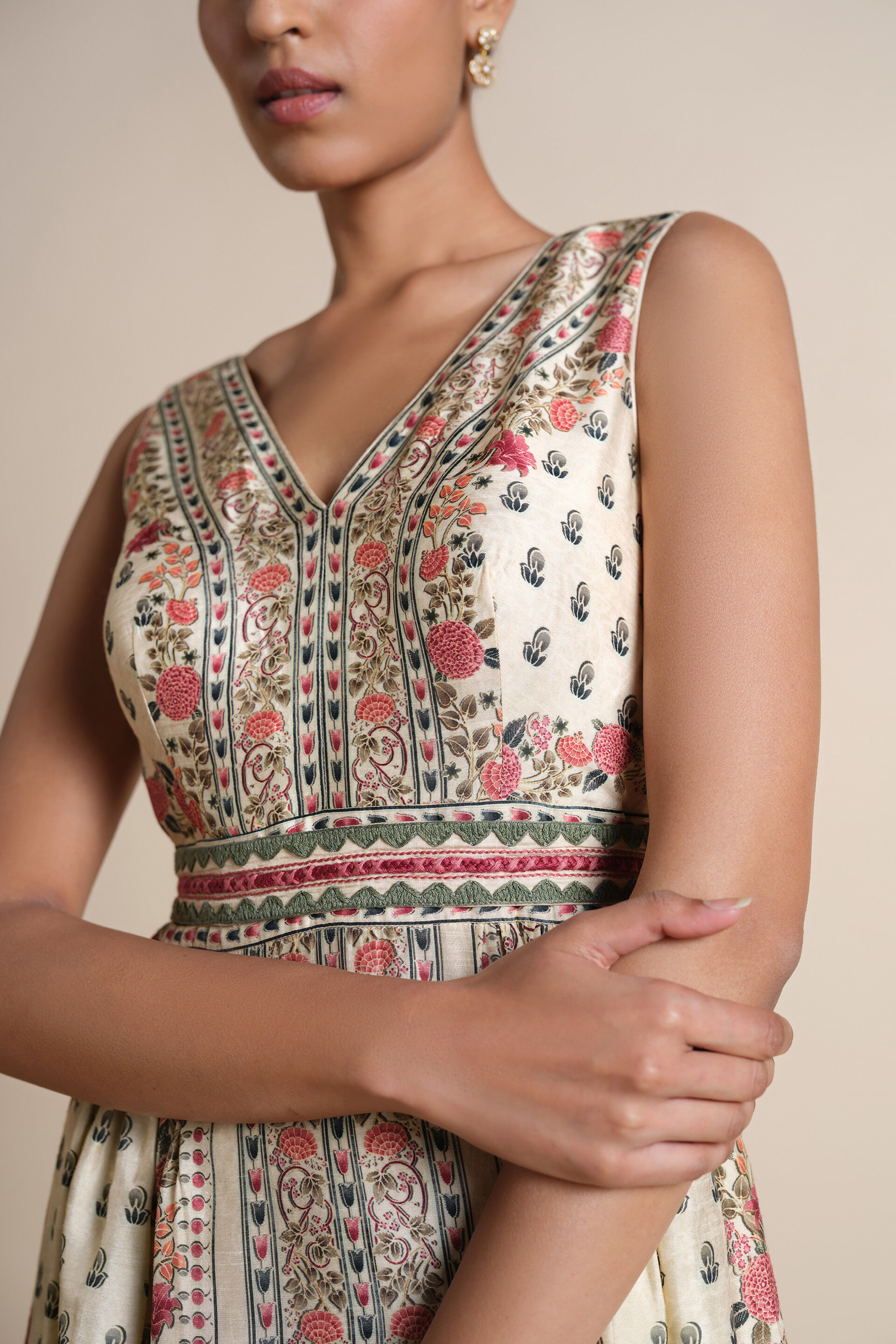 Celandine Silk Dress - Natural, Natural, image 6