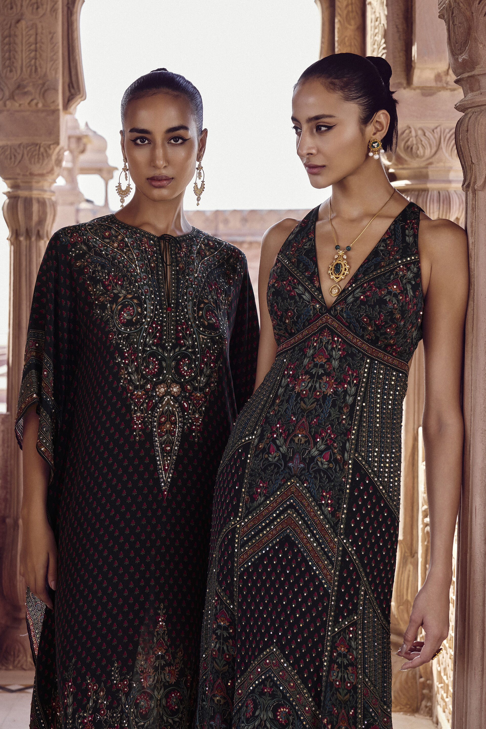 Nameera Gown - Black, Black, image 6