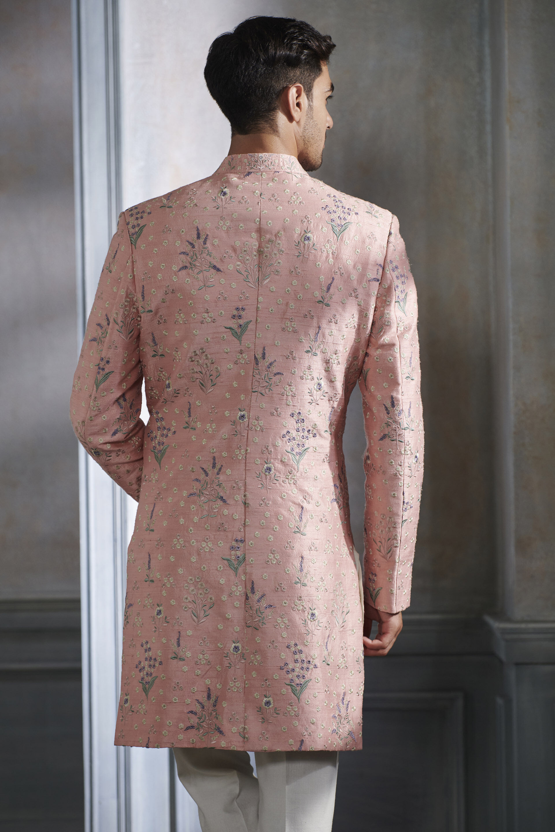 Hetsya Sherwani - Pink, Pink, image 2