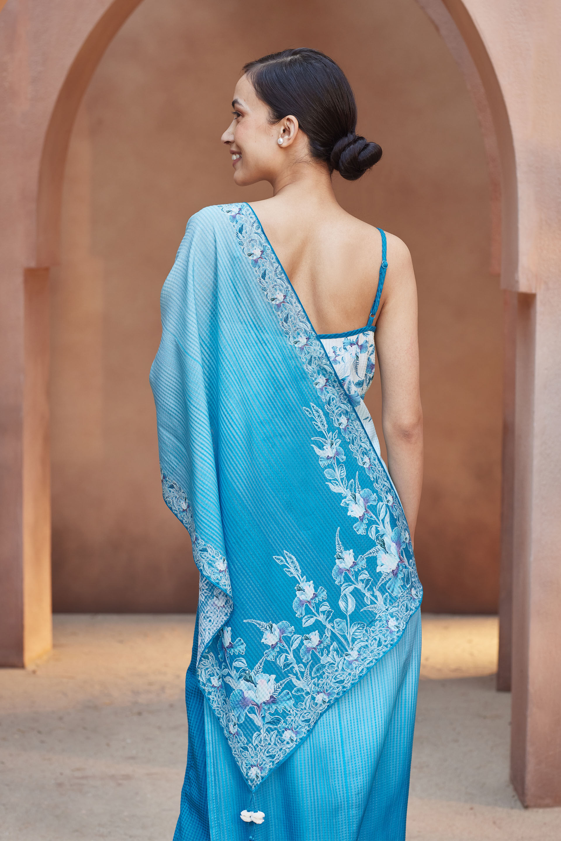 Alani Dupatta - Blue, Blue, image 5