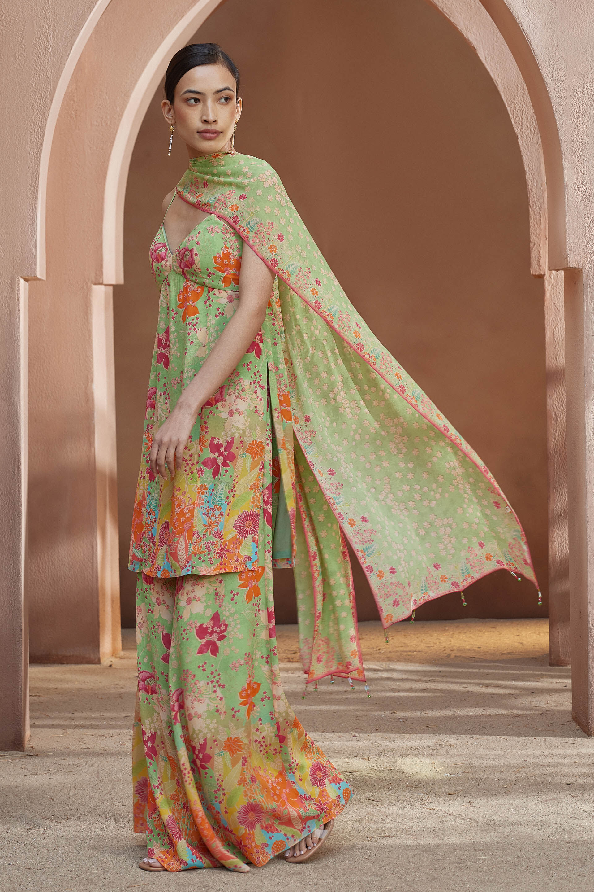 Amarata Suit Set - Lime