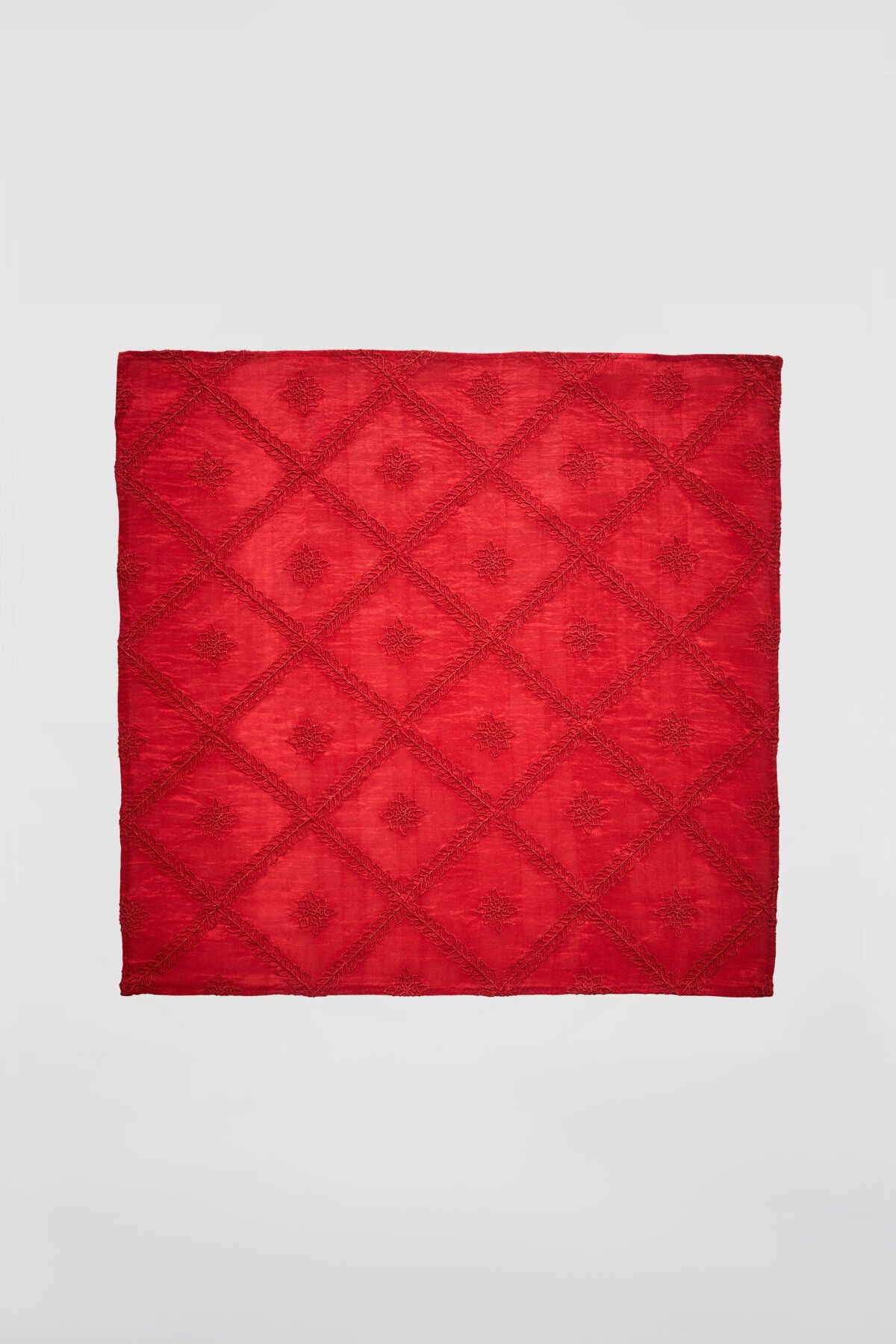 1 - Rajvir Pocket Square &ndash; Red , image 1