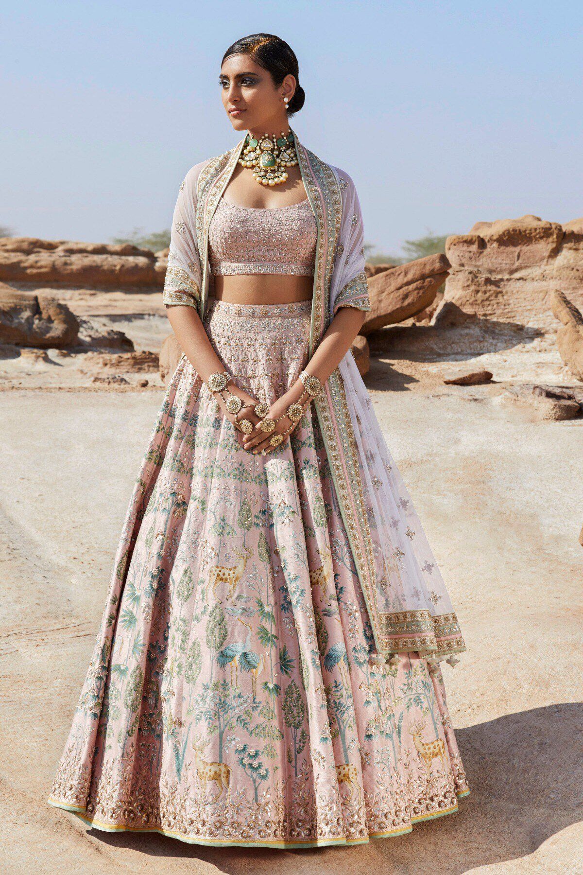 1 - Zabya Lehenga, image 1