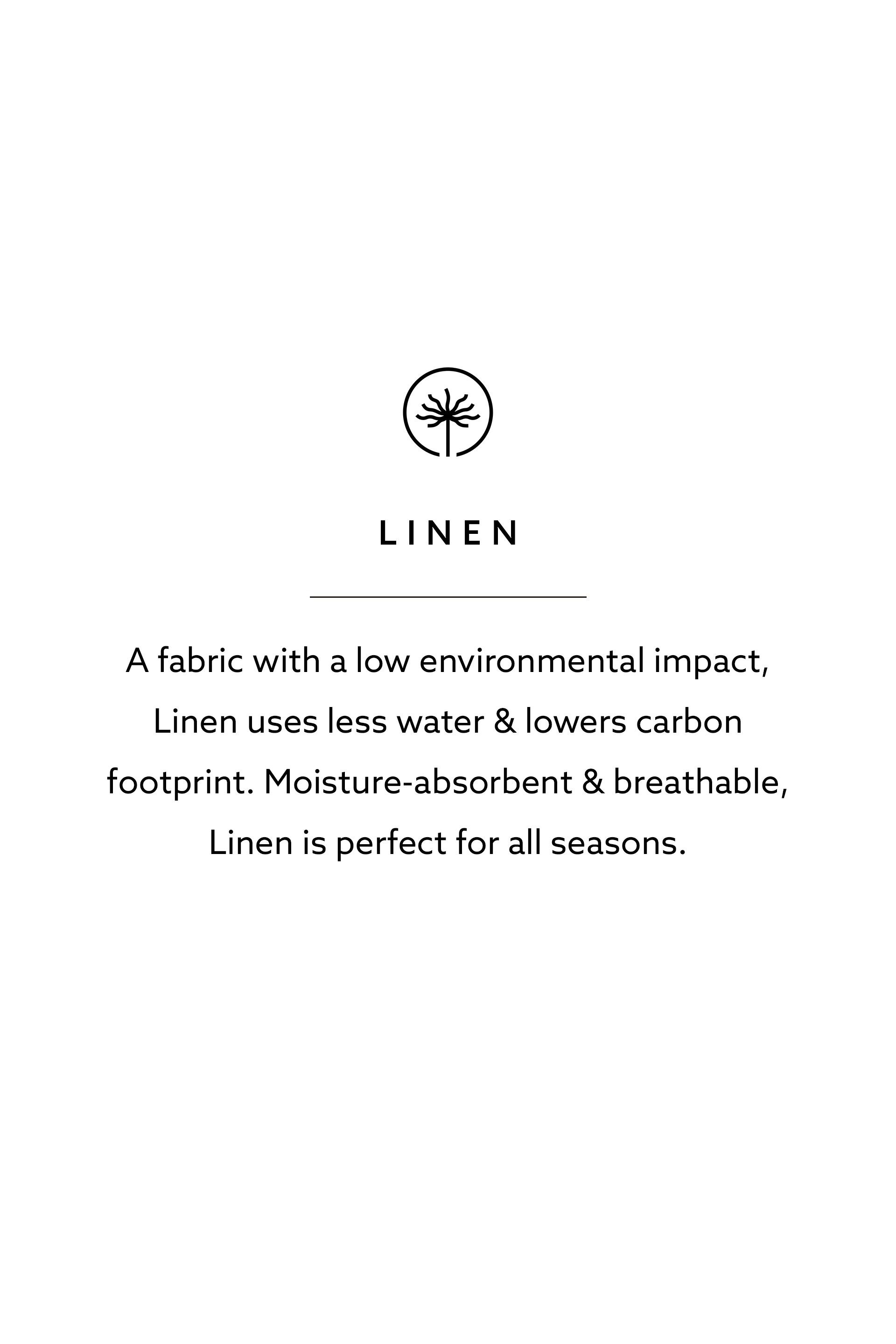 Pond Printed Linen Shirt Co-ord - Blue, Blue, image 6