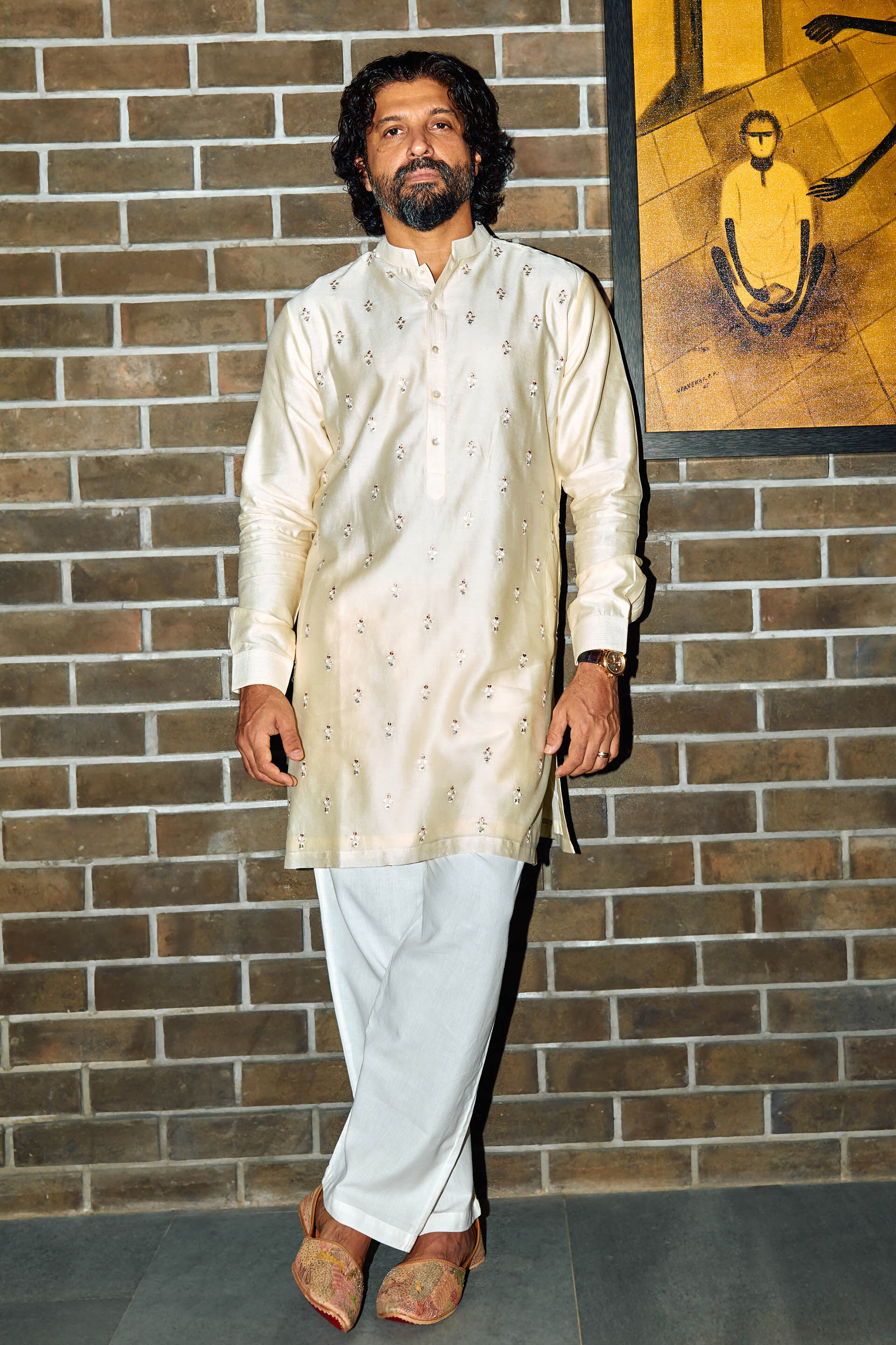 Aabhav Kurta - Off White, , image 1