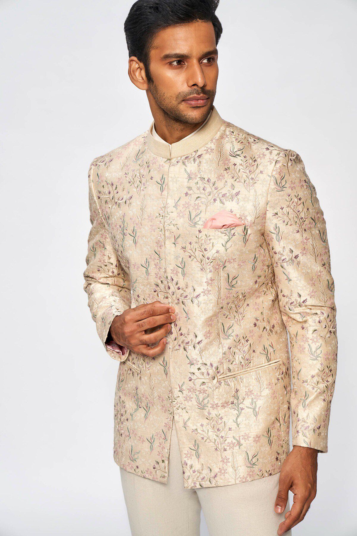 4 - Kiyan Bandhgala - Off White, image 4