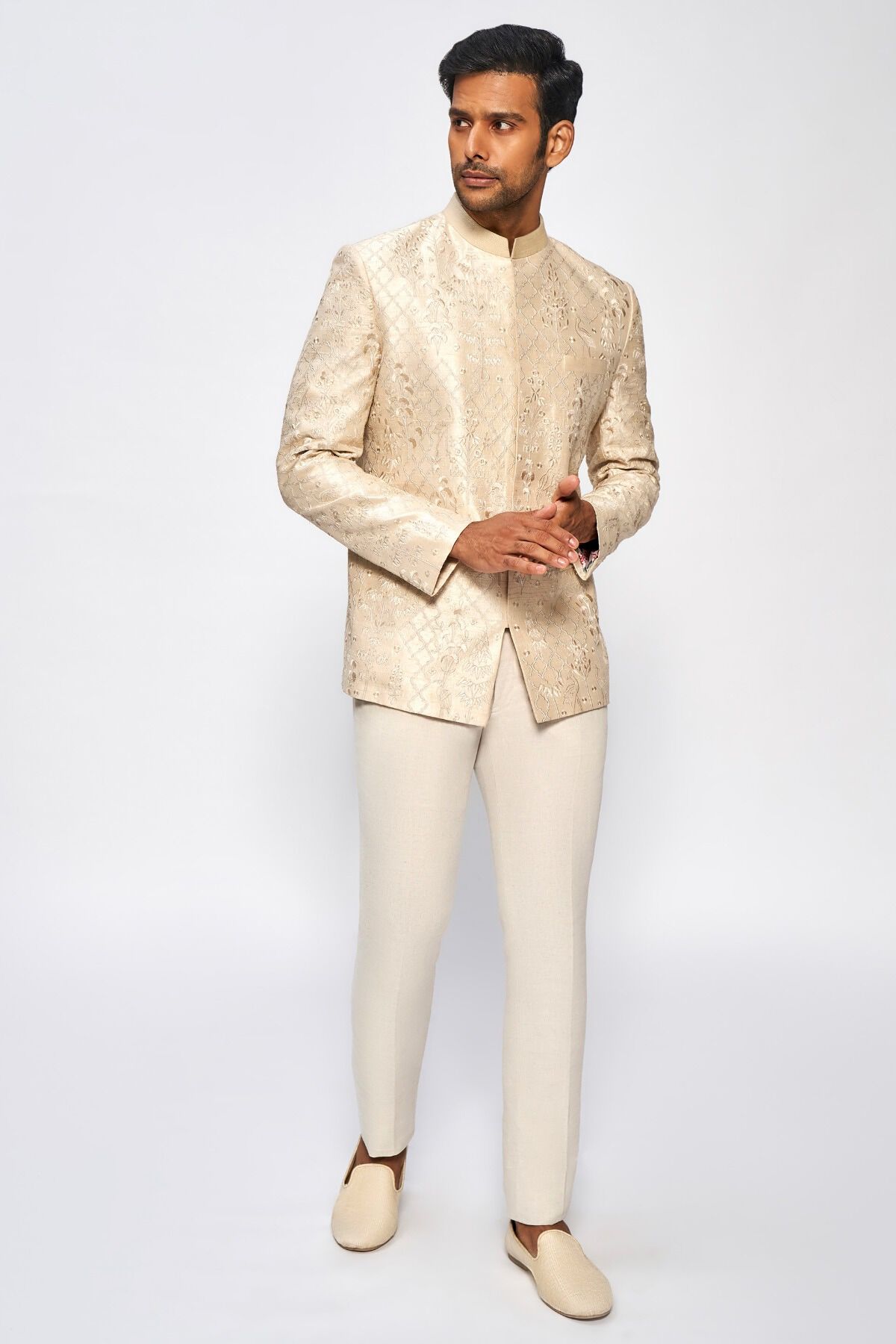 1 - Anwik Bandhgala - Off White, image 1